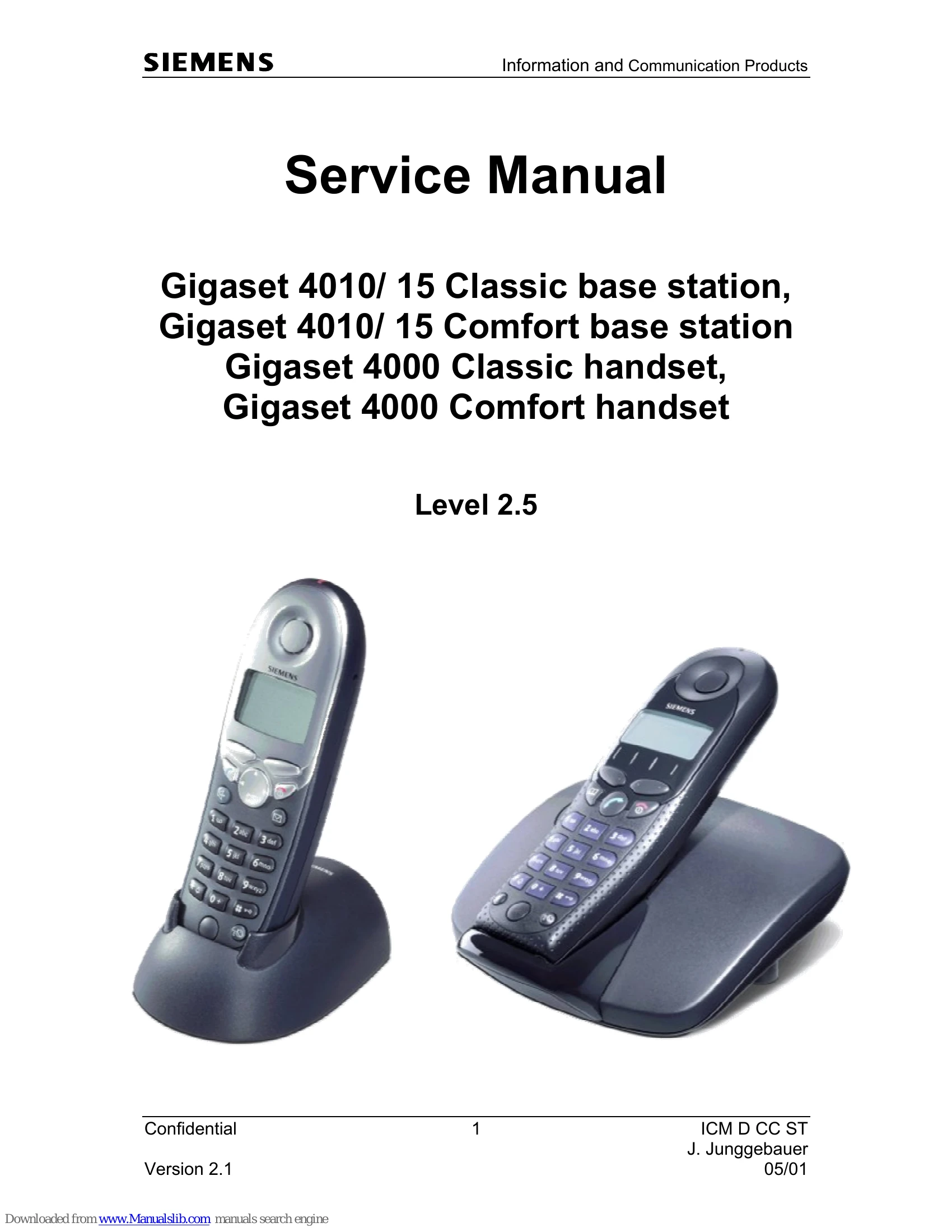 Parts/Service for Gigaset 4010/ 15
