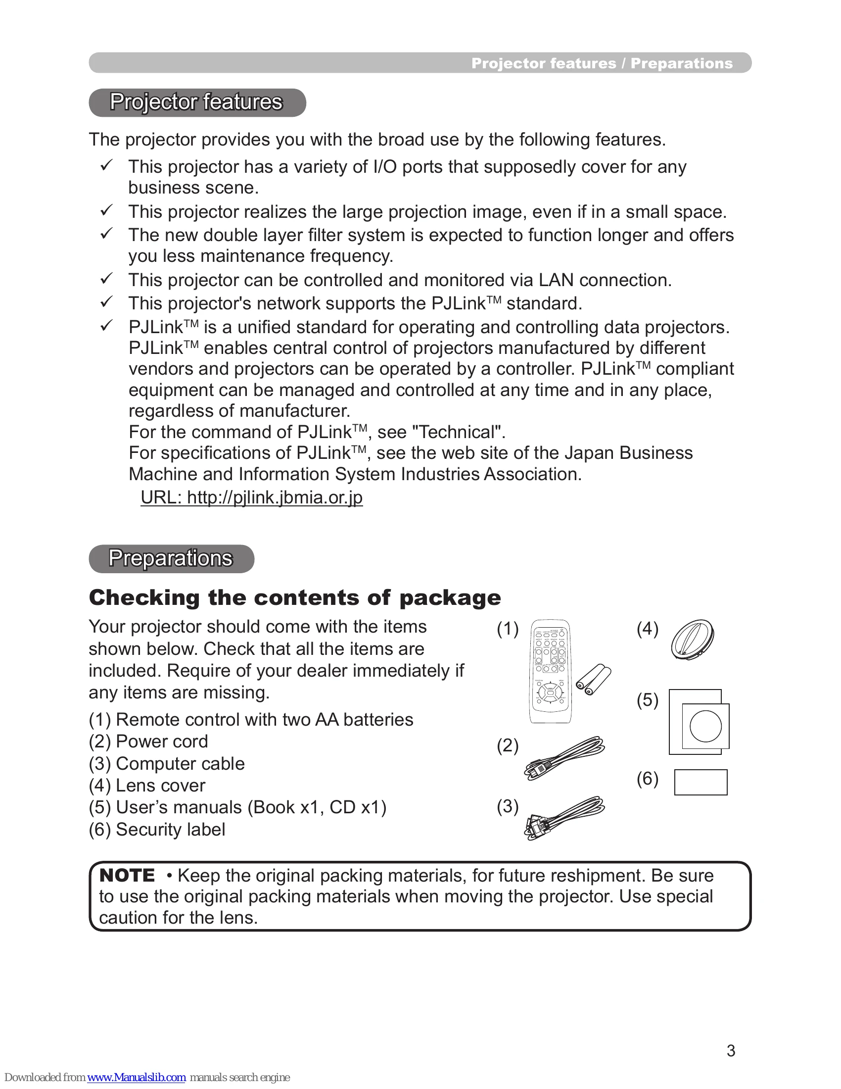 Manual for X2010N/X2510N/X3010N