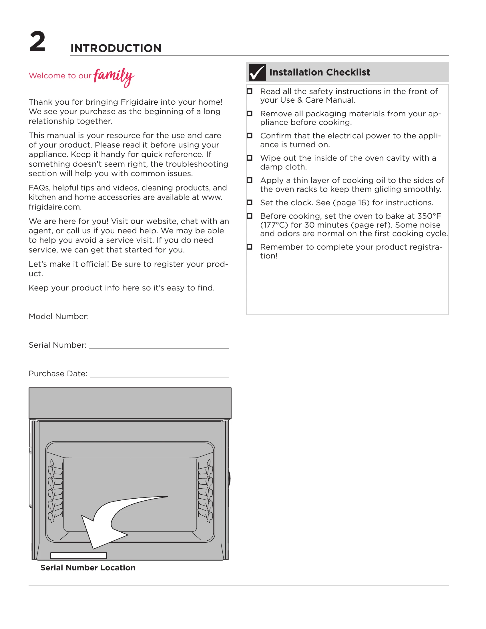 Manual for GCWS3067AD