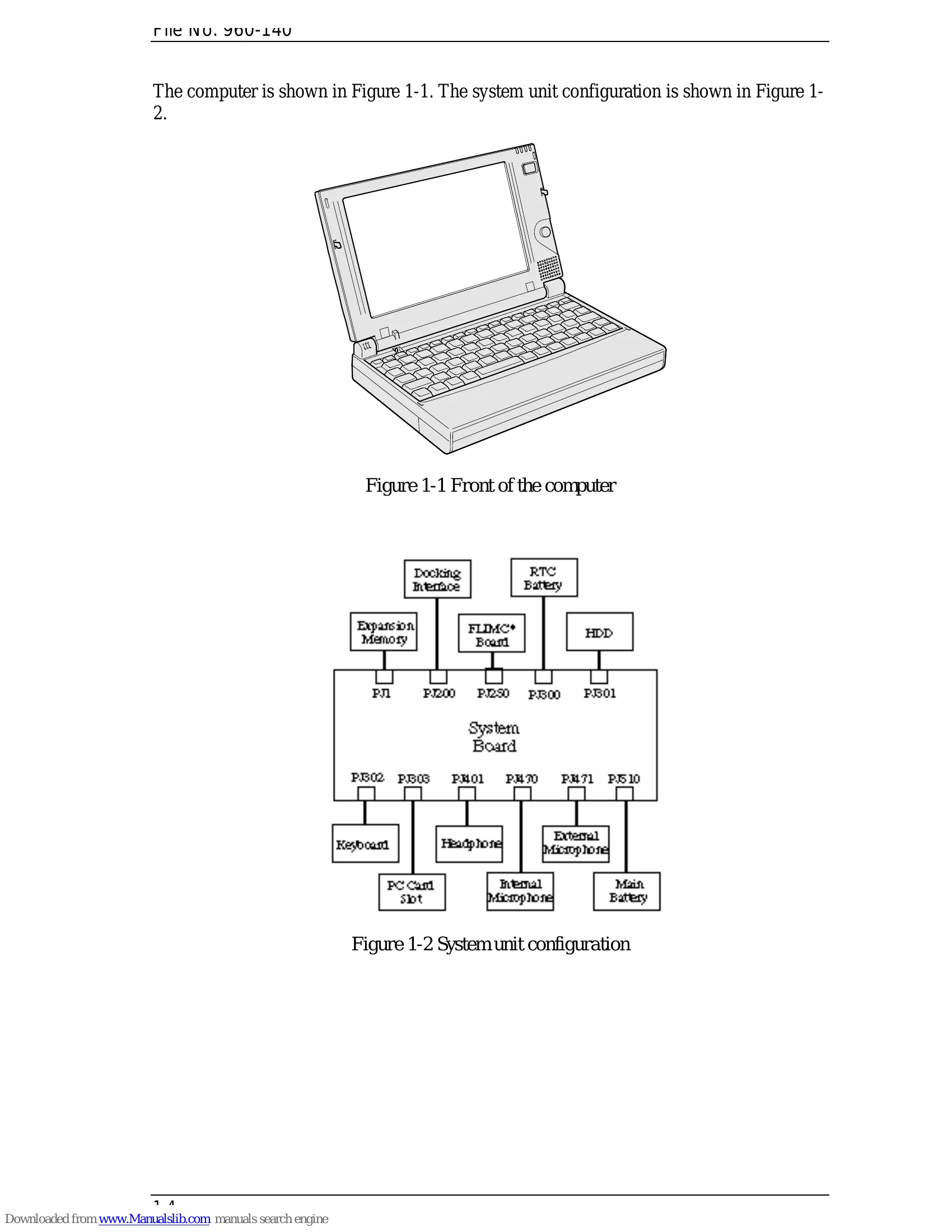 Parts/Service for Libretto 100CT