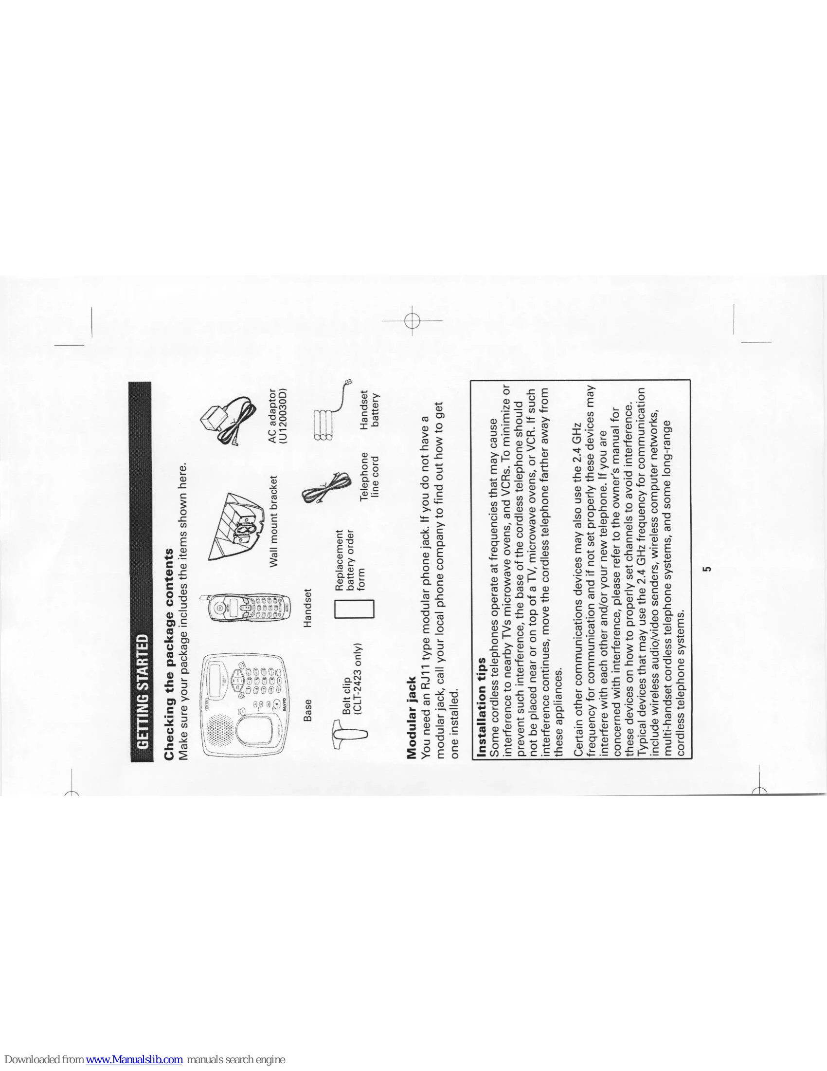 Manual for CLT-2419