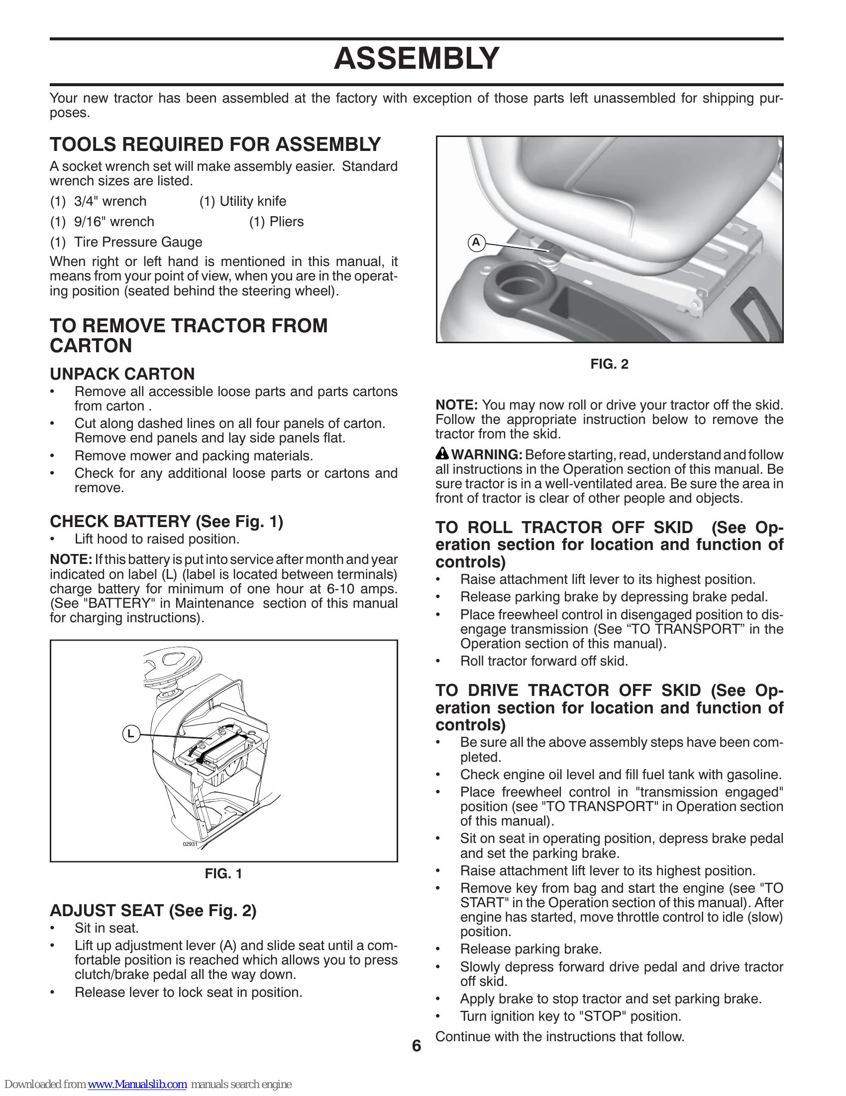 Manual for LGT2654