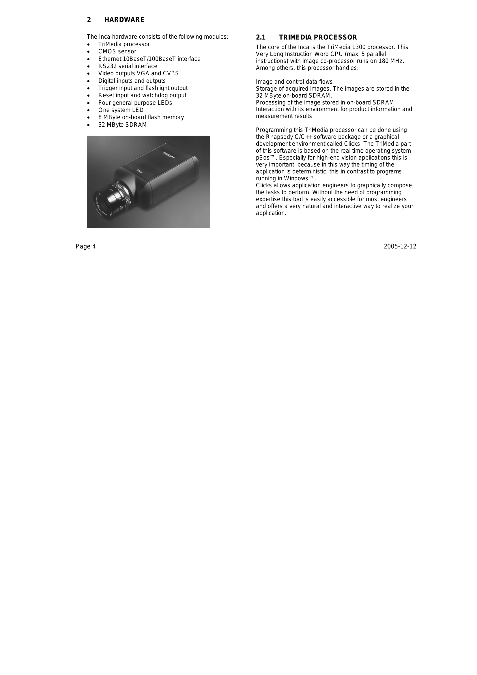 Manual for Inca 320
