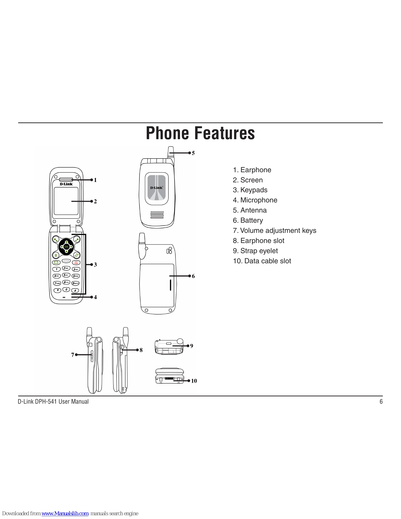Manual for DPH-541