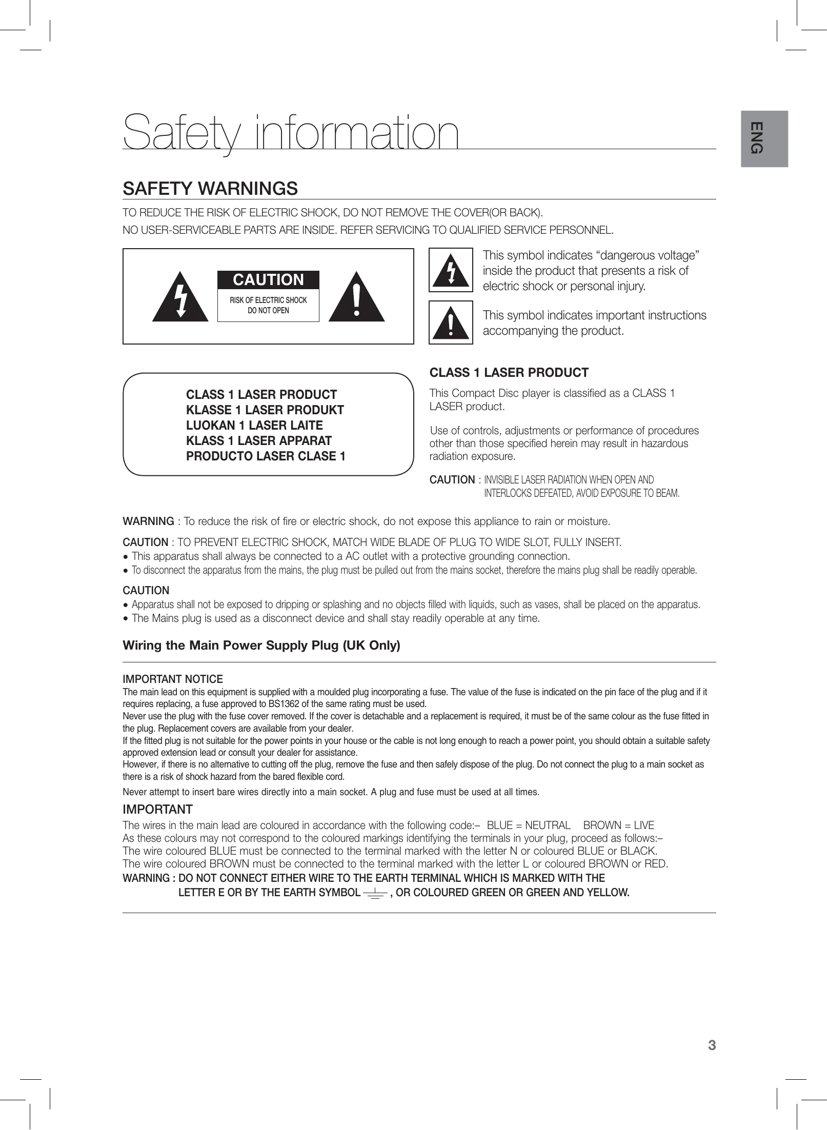 Manual for HT-Z320