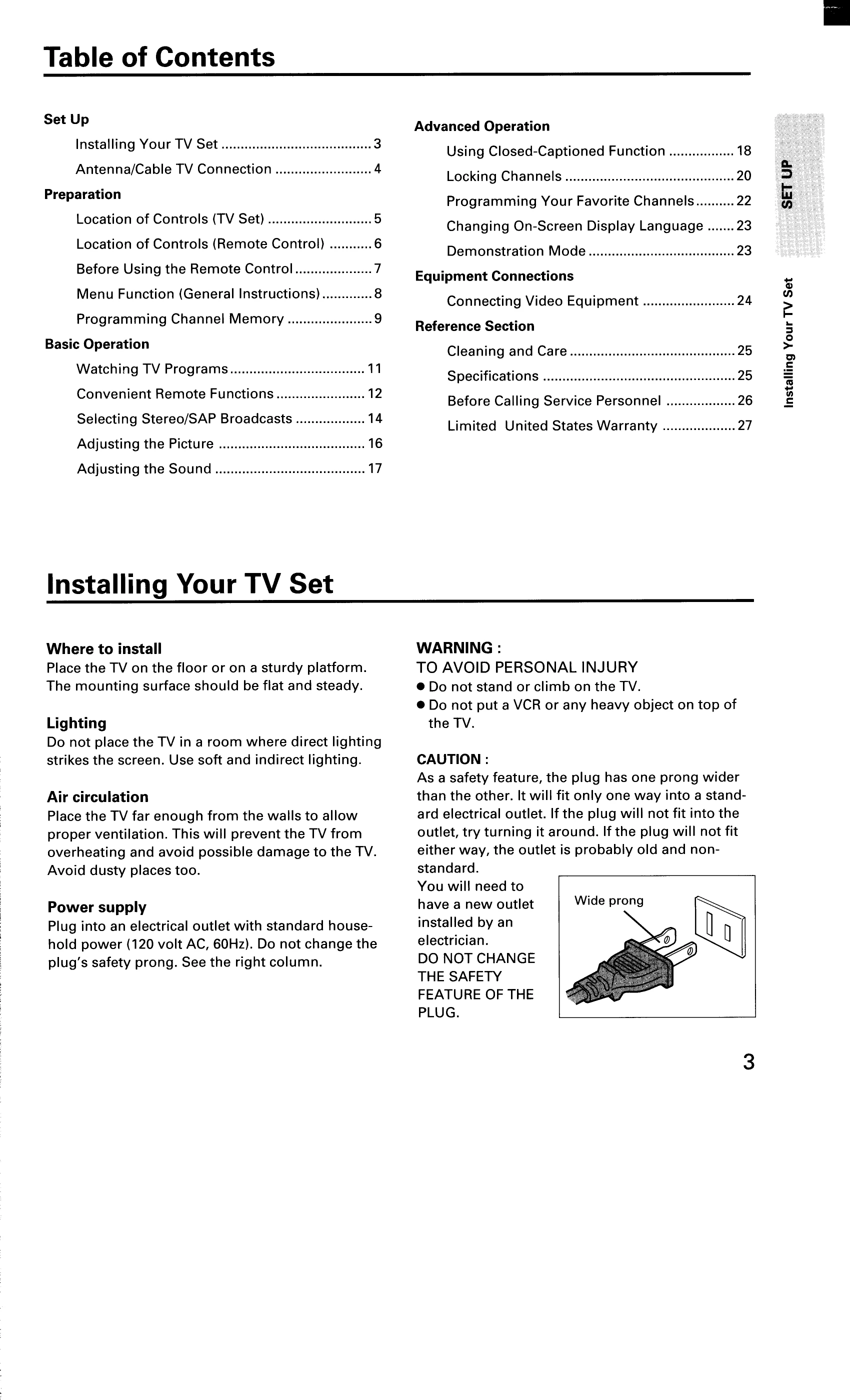 Manual for CF27G30