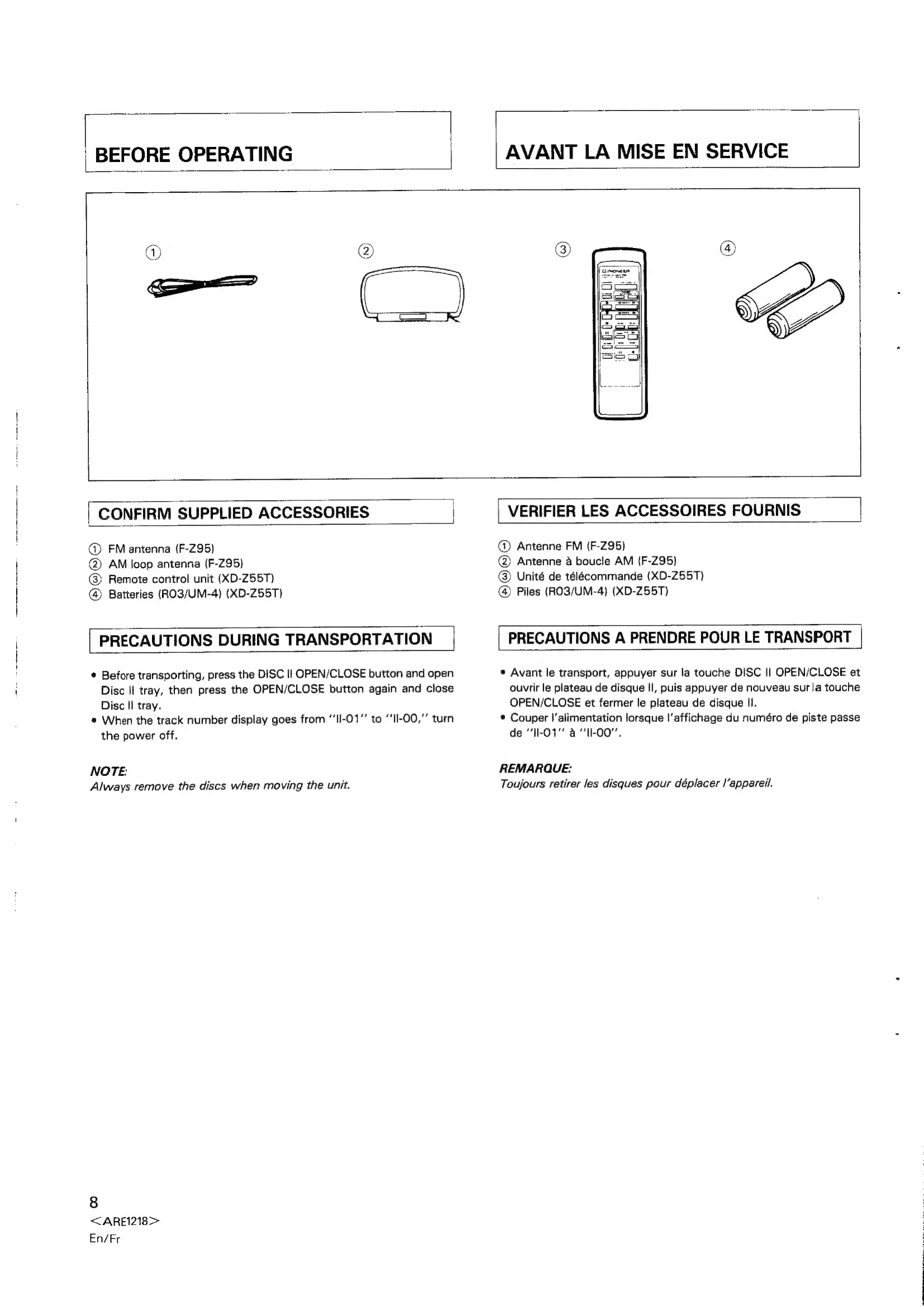 Manual for XD-Z55T