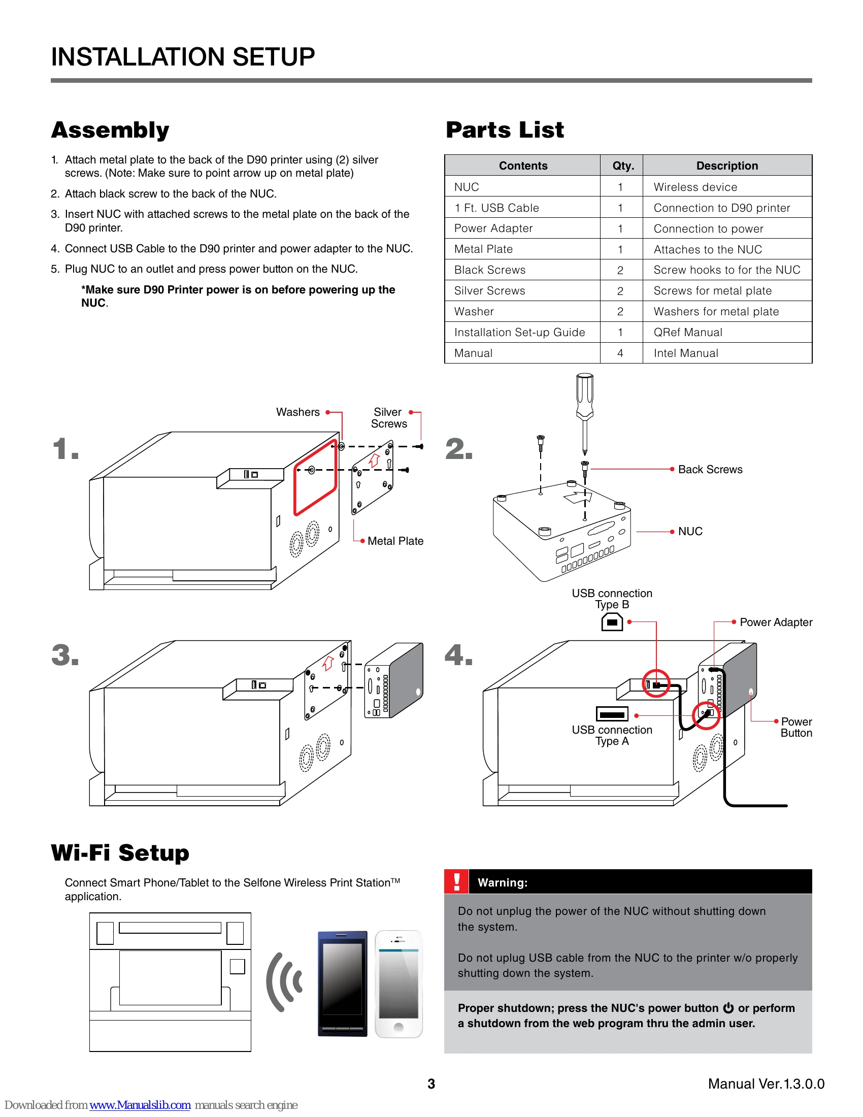 Manual for D90-WIFI-1