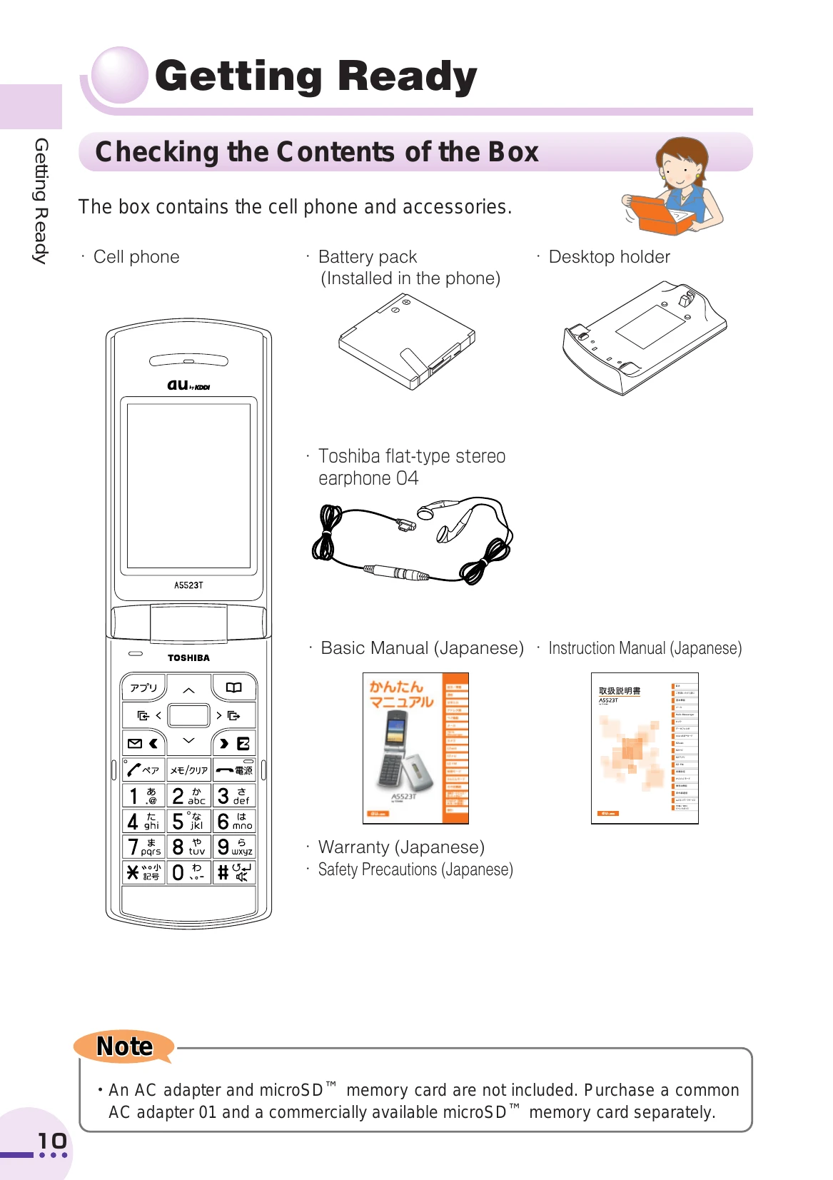 Manual for A5523T