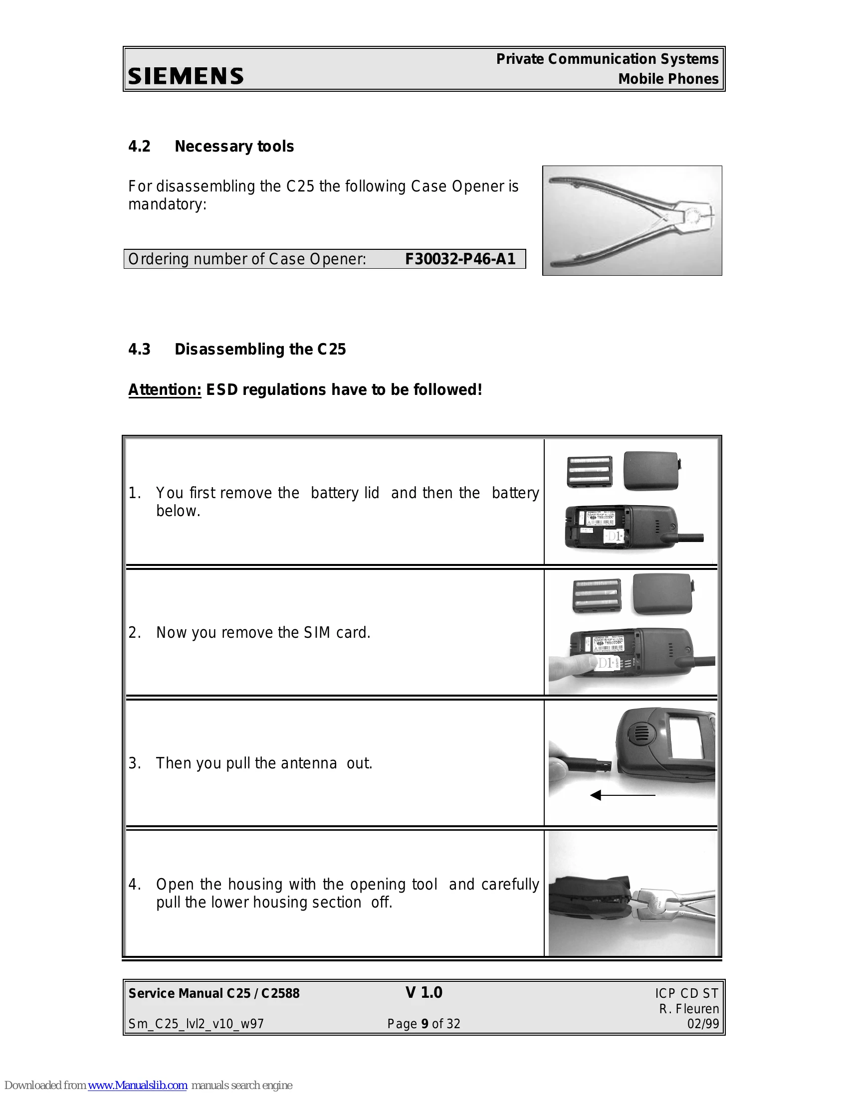 Manual for C25 / C2588