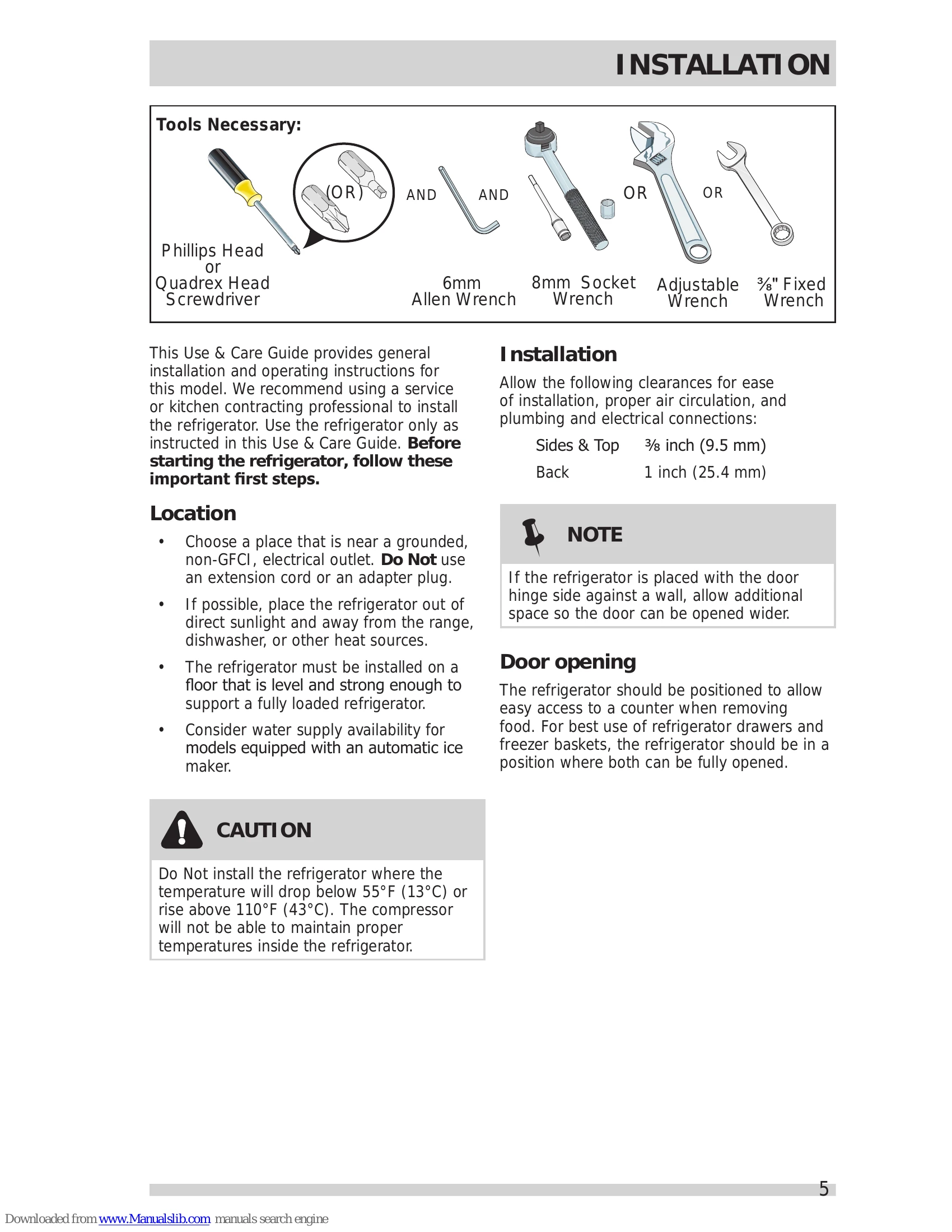 Manual for fg4h2272uf