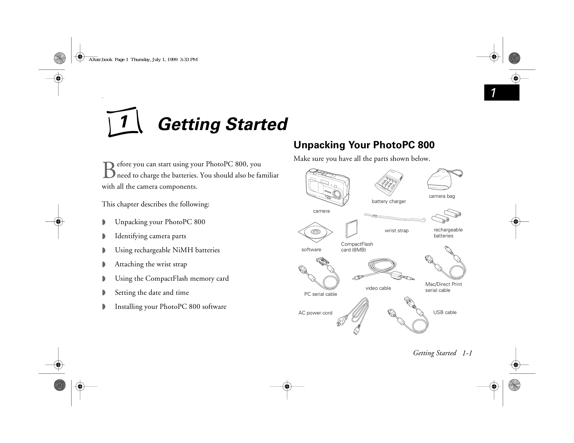 Manual for PhotoPC