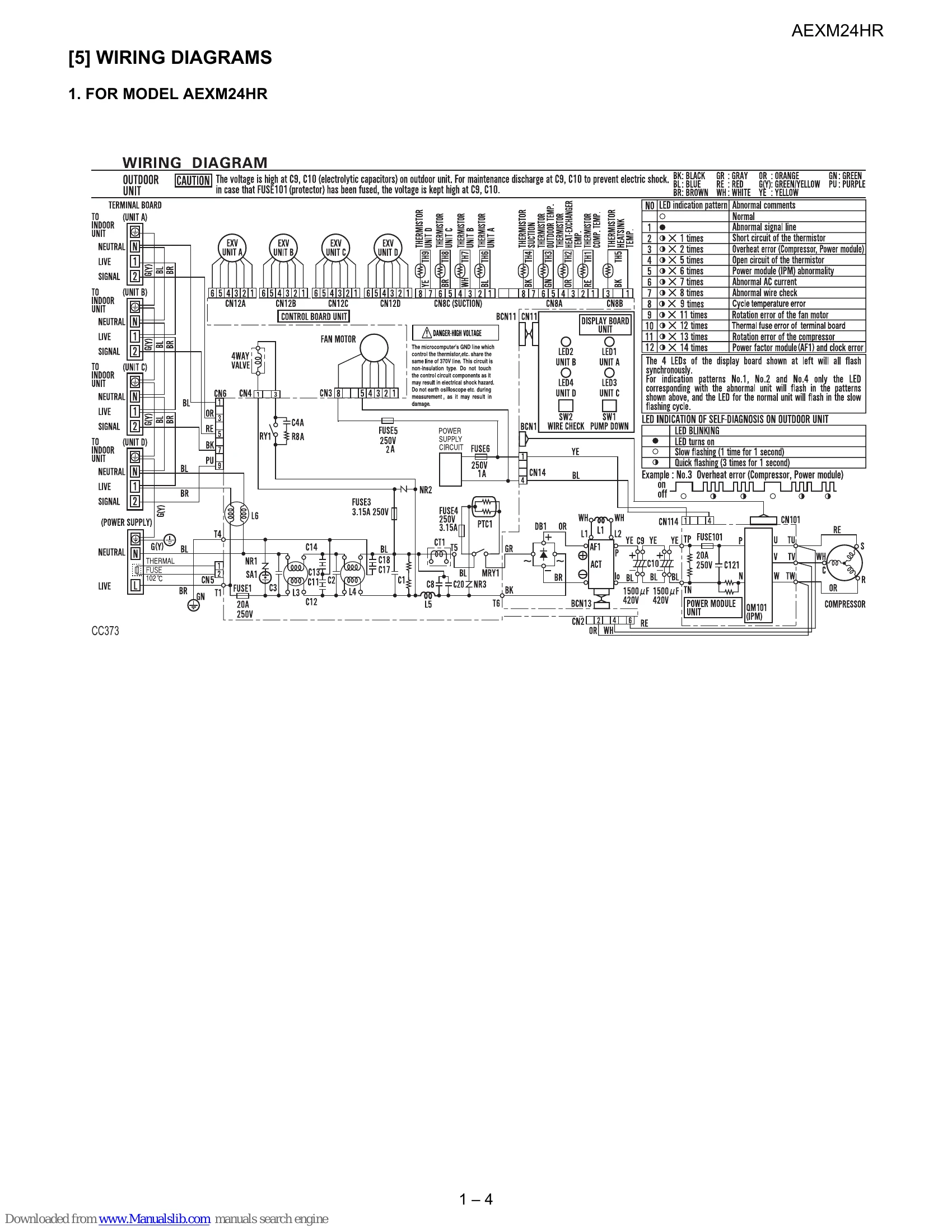 Manual for AE-XM24HR