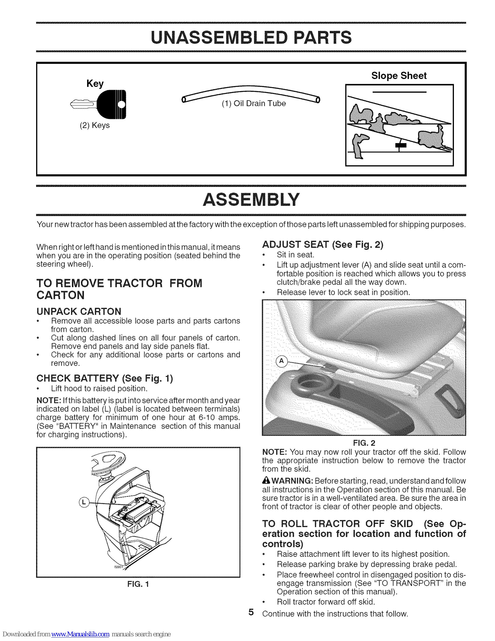 Manual for YTH2348
