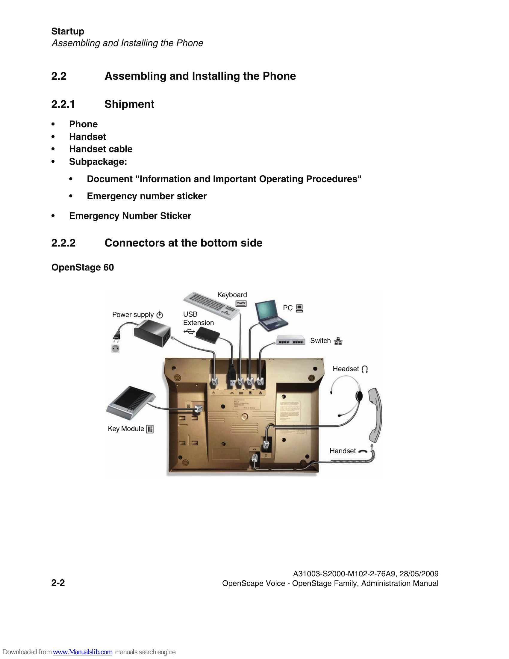 Manual for OpenStage 15, OpenStage 20, OpenStage 40, OpenStage 60, OpenStage 80