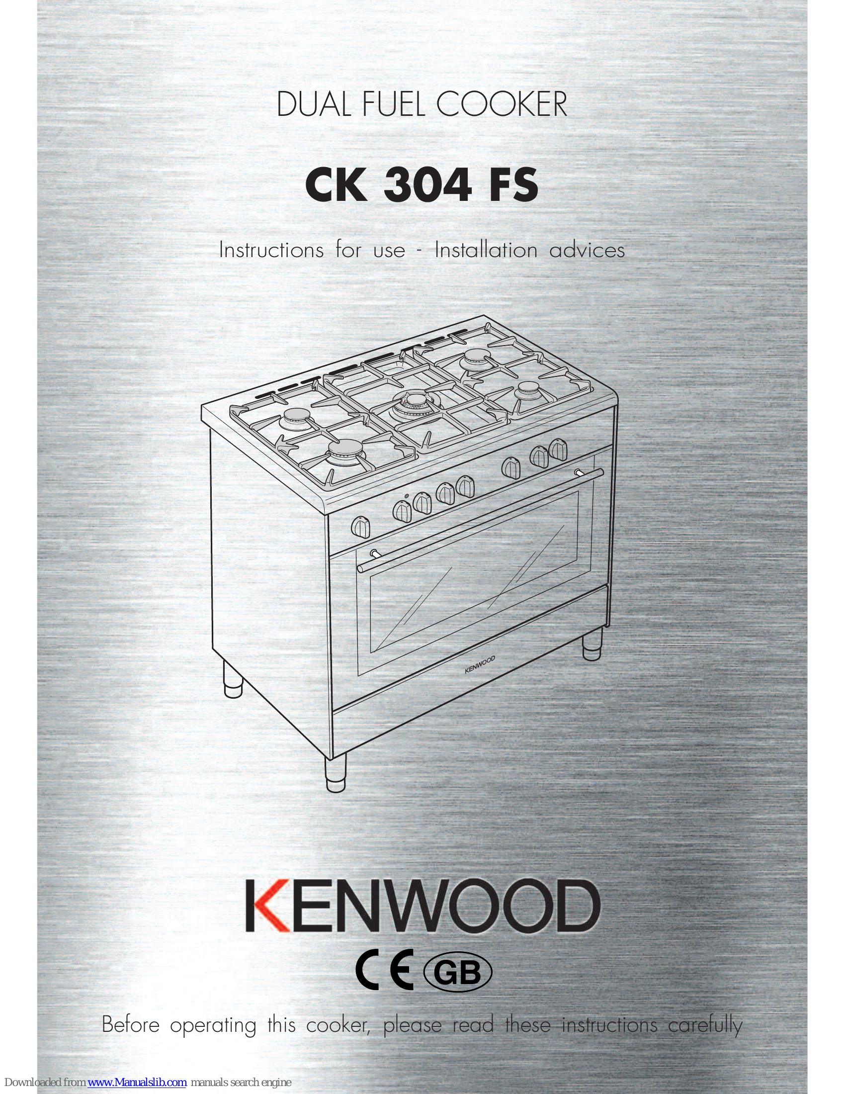 Manual for CK 304 FS