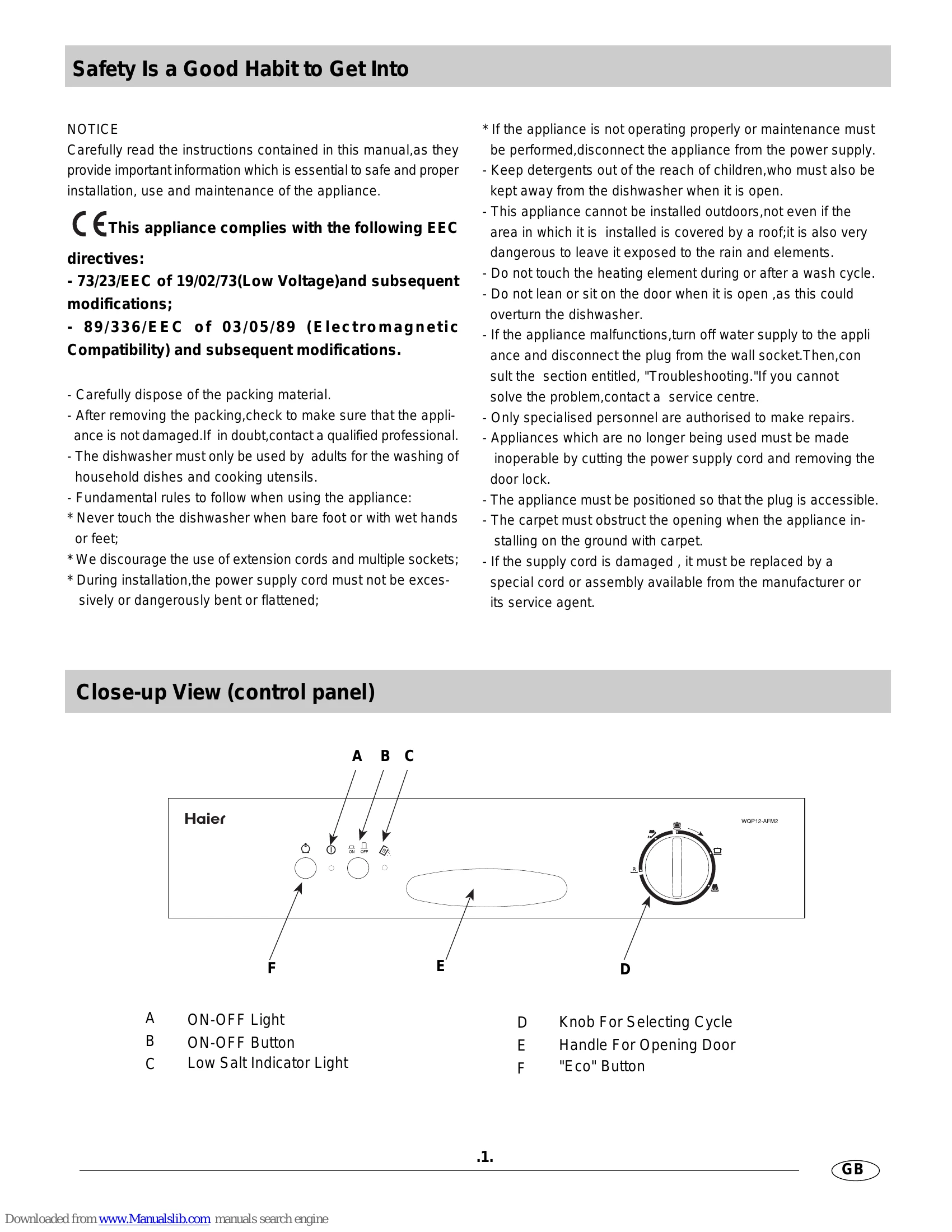 Manual for WQP12-AFM2