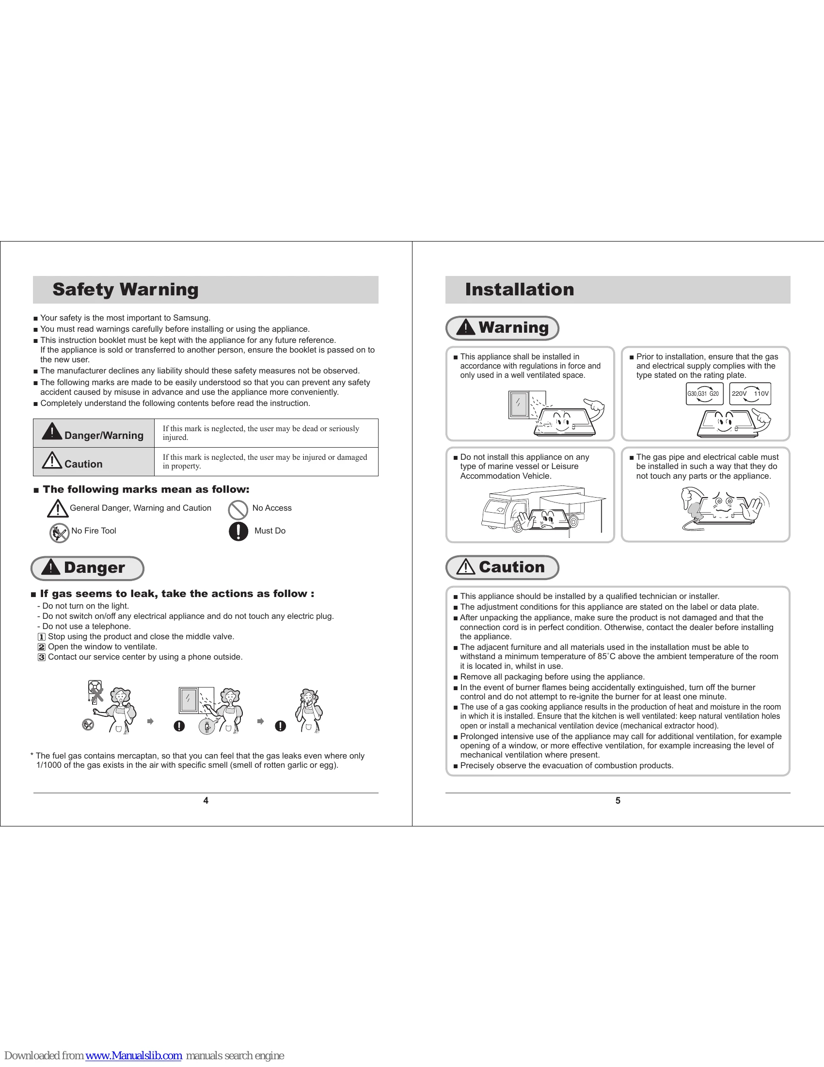 Manual for GN642HFGD