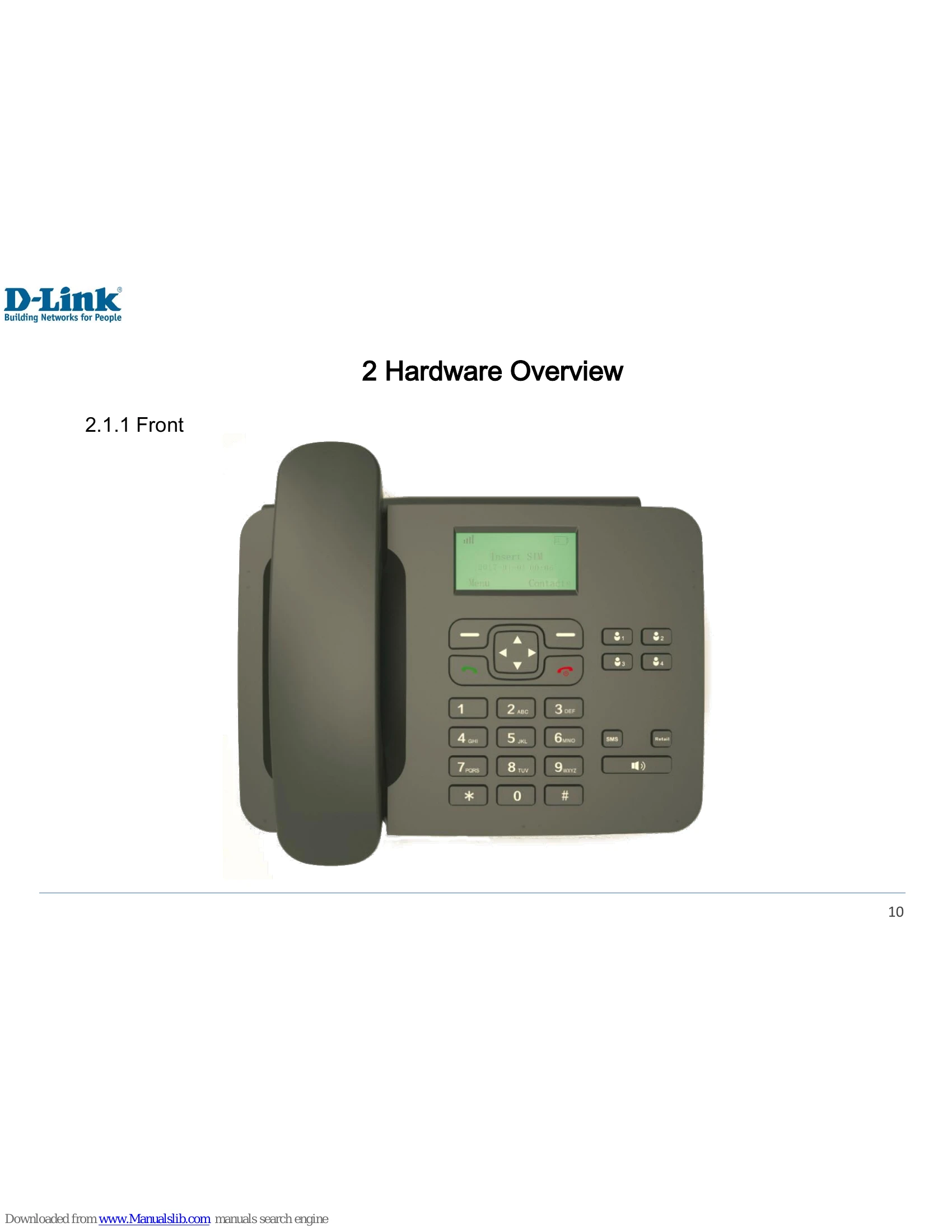 Manual for DWR-720P