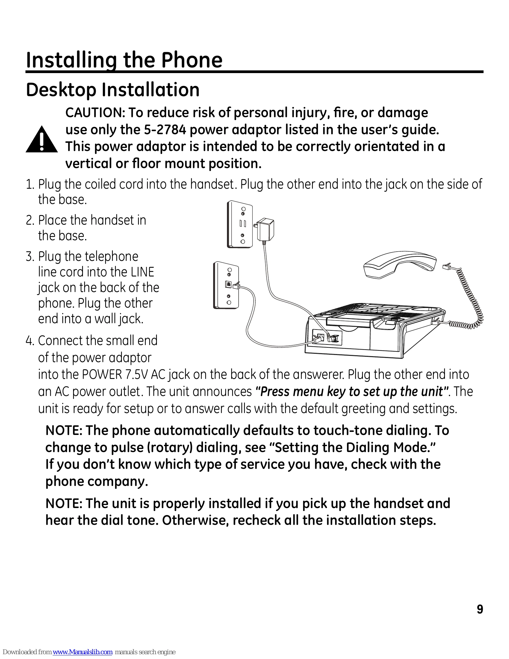 Manual for 29586