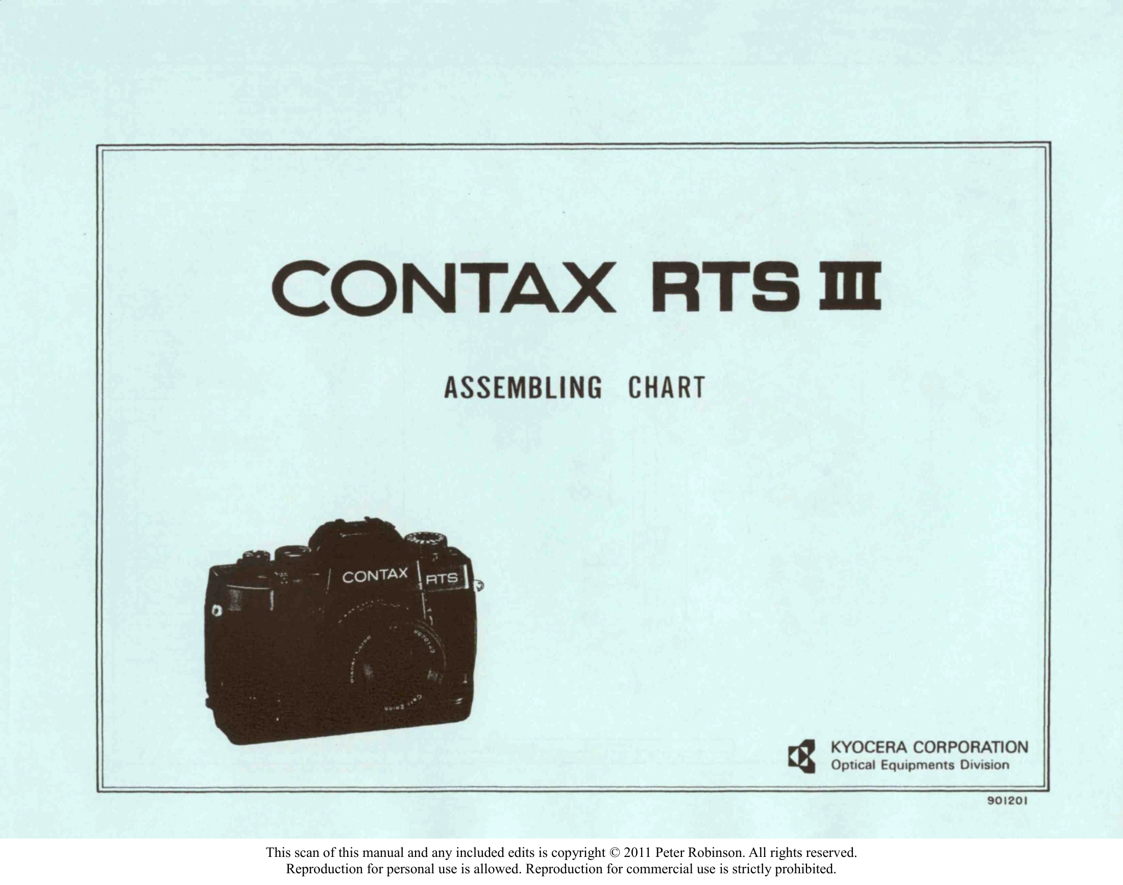 Manual for RTS III