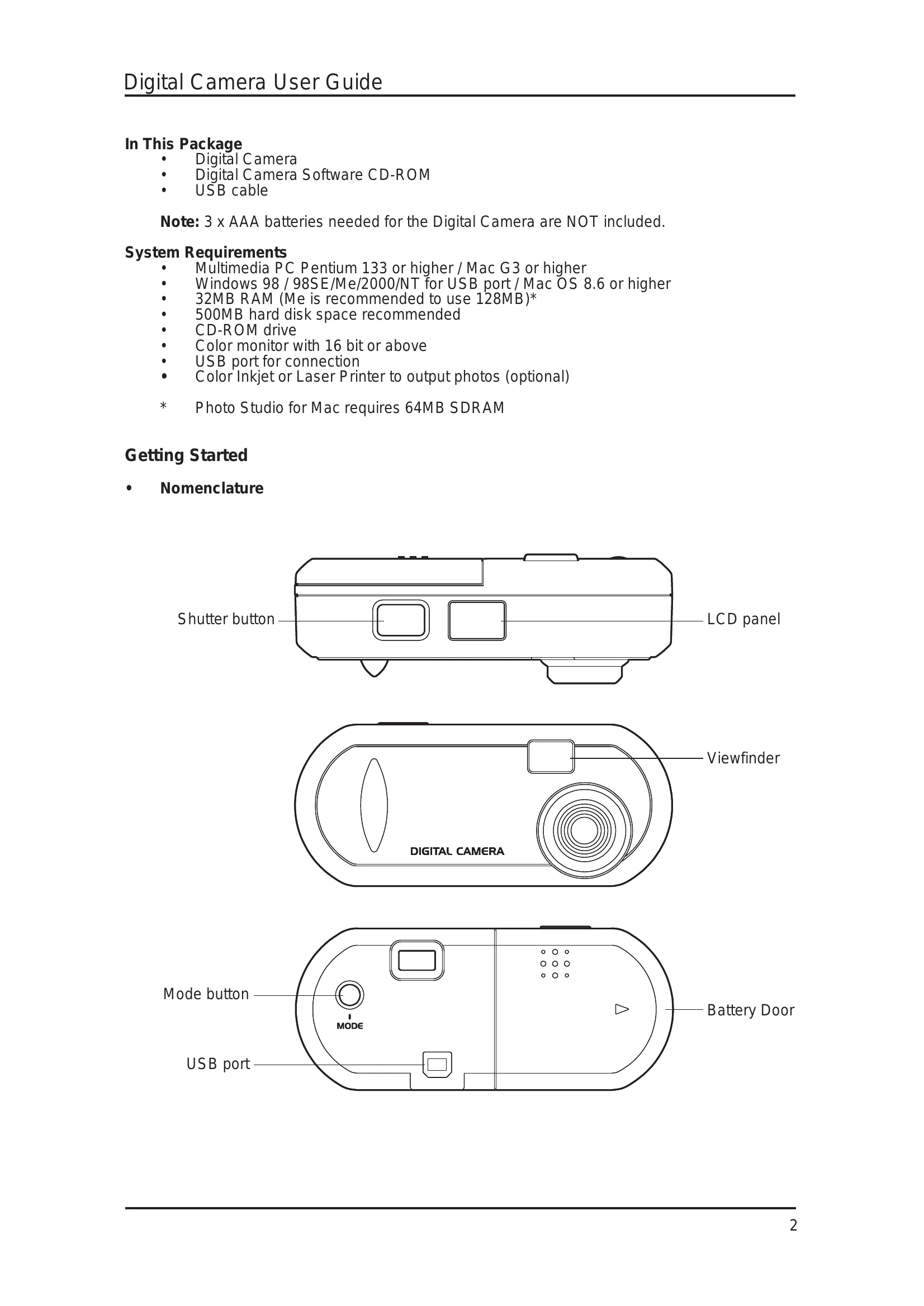 Manual for DC1600