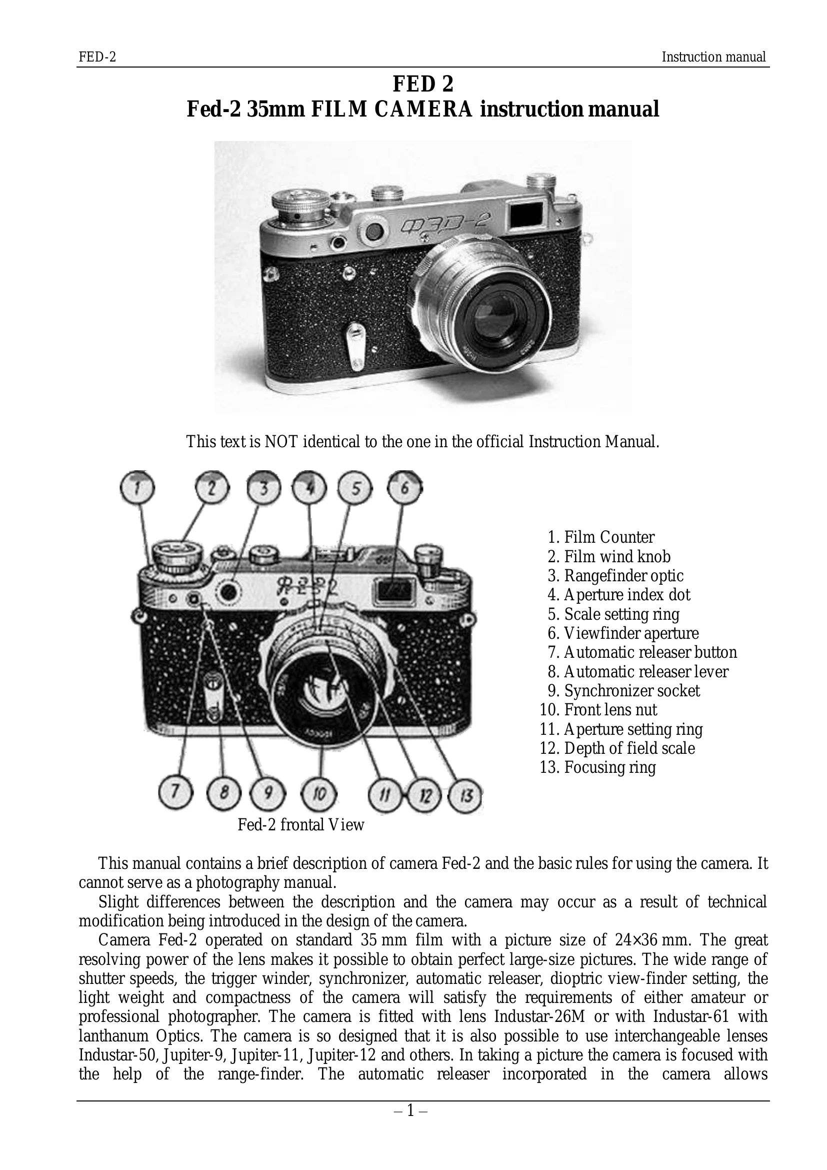 Manual for 2