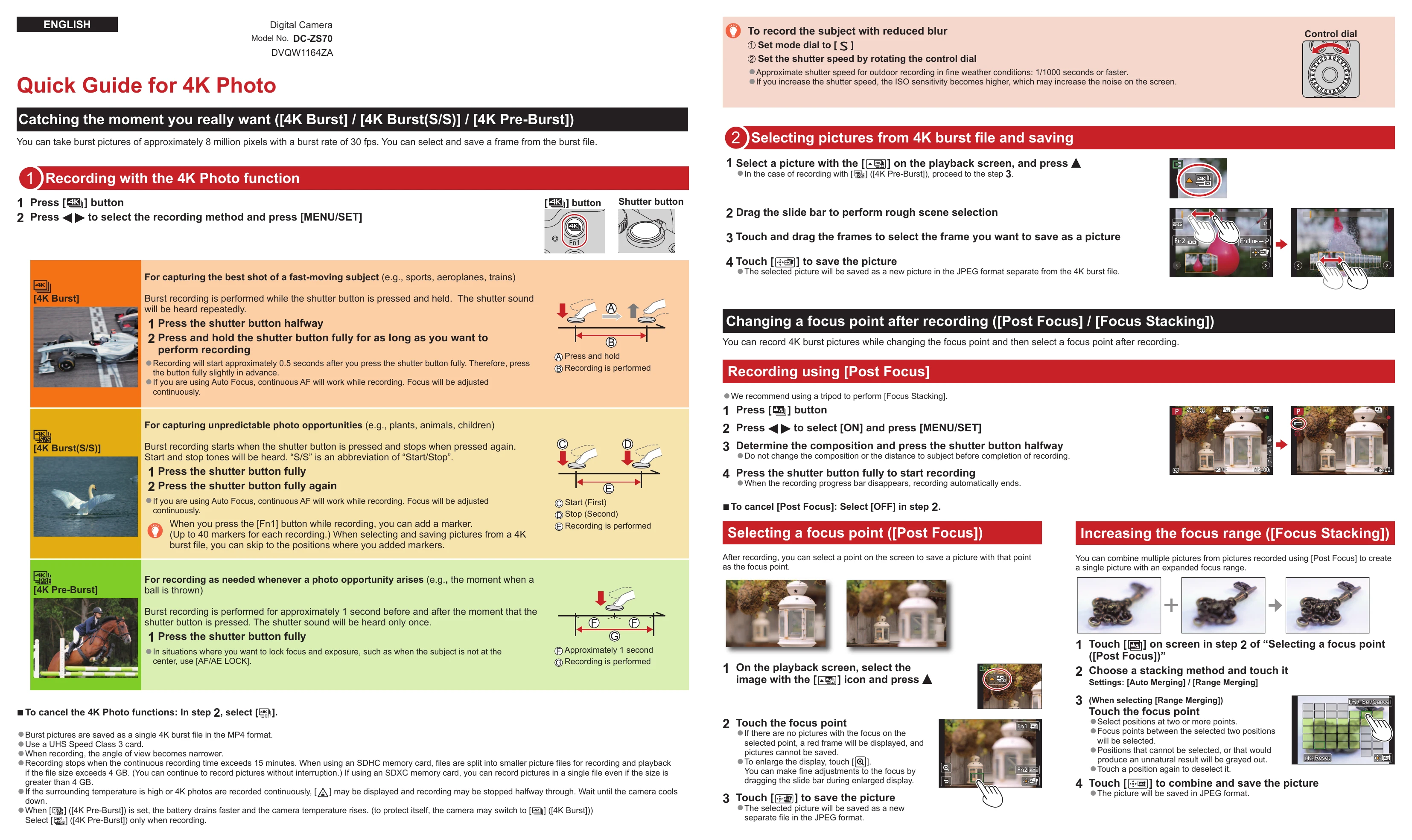 Manual for DC-ZS70