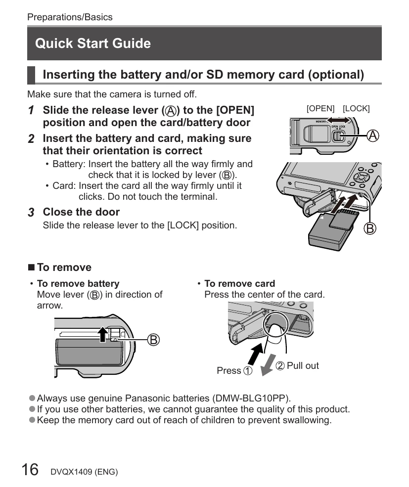 Manual for DC-ZS200