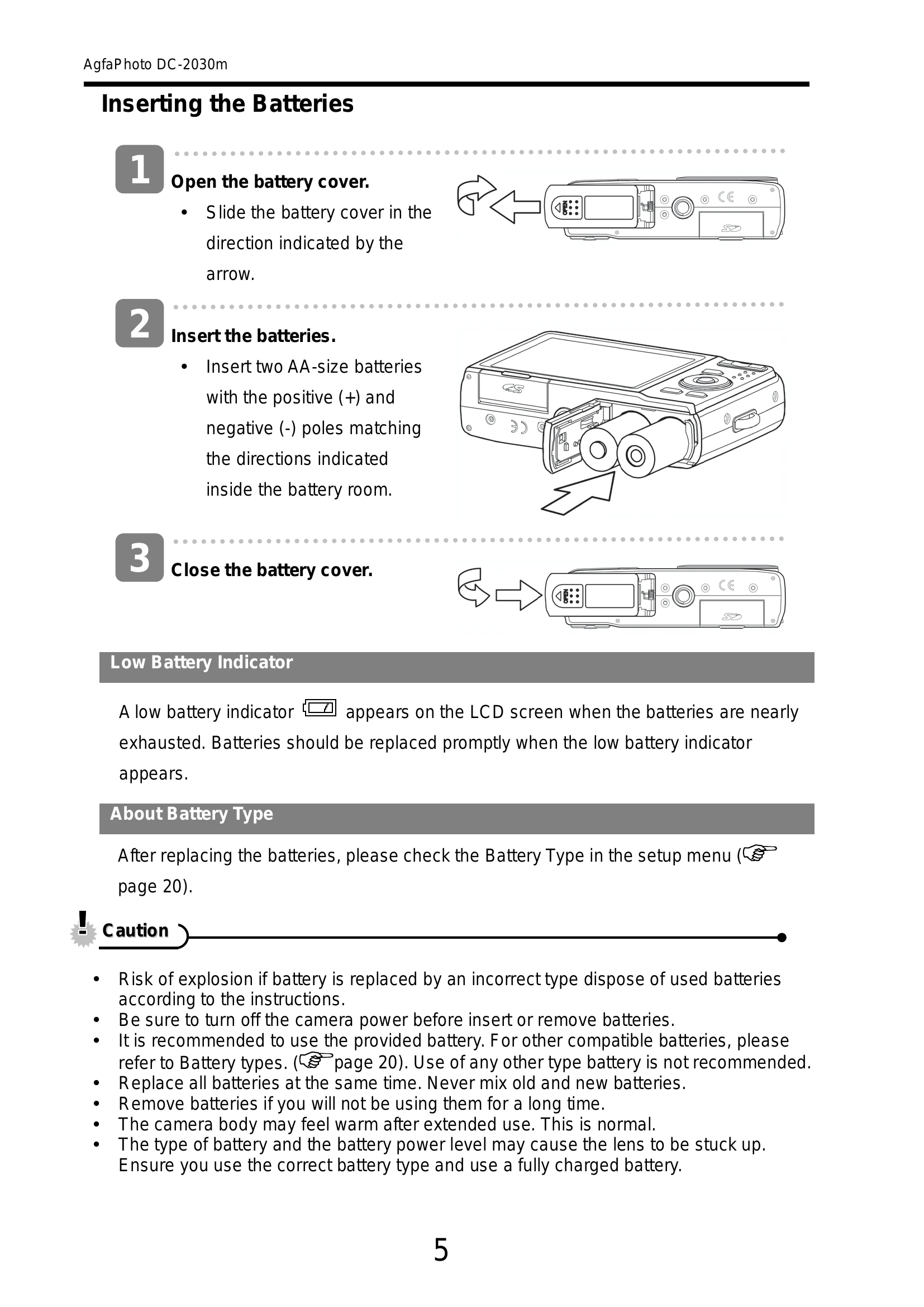 Manual for DC-2030m