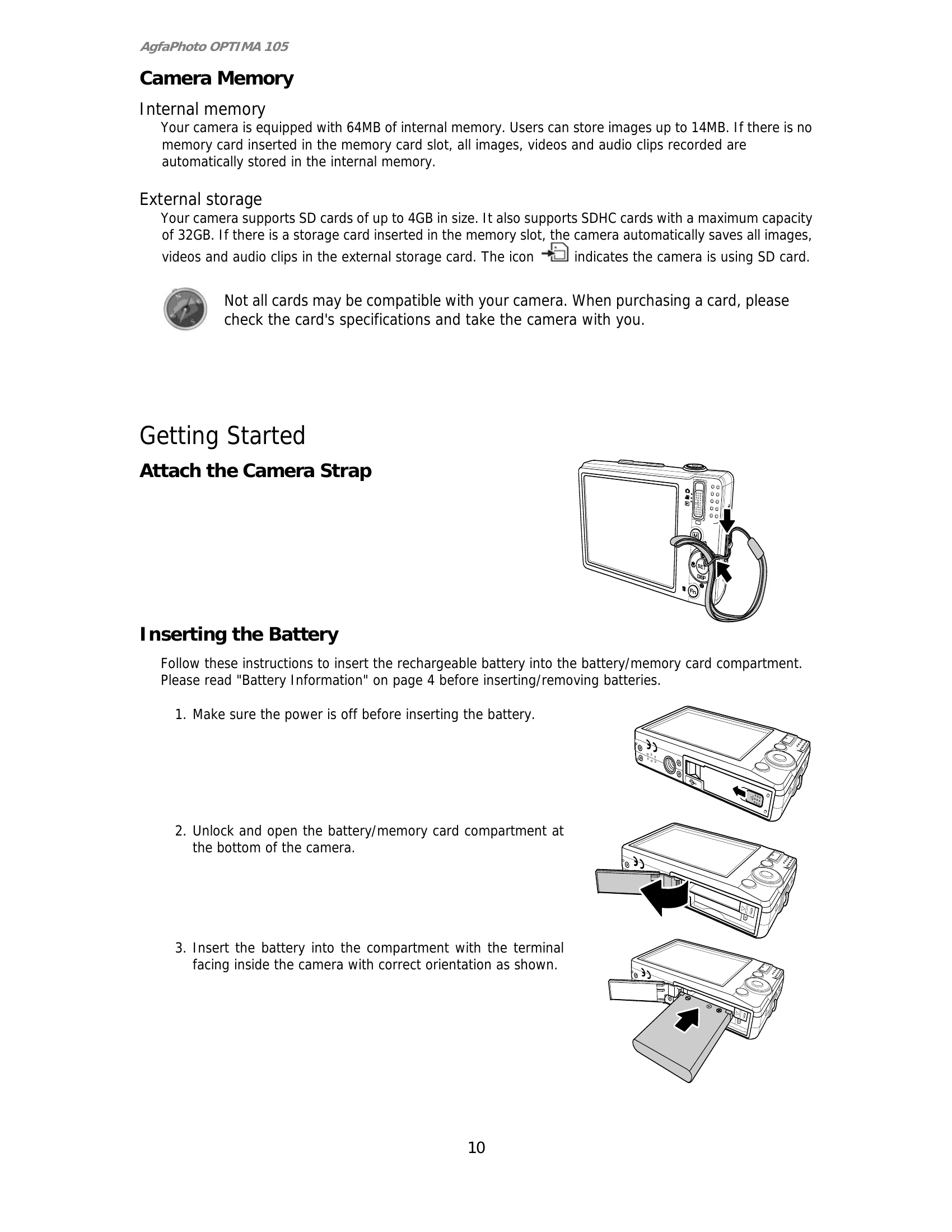 Manual for OPTIMA 105