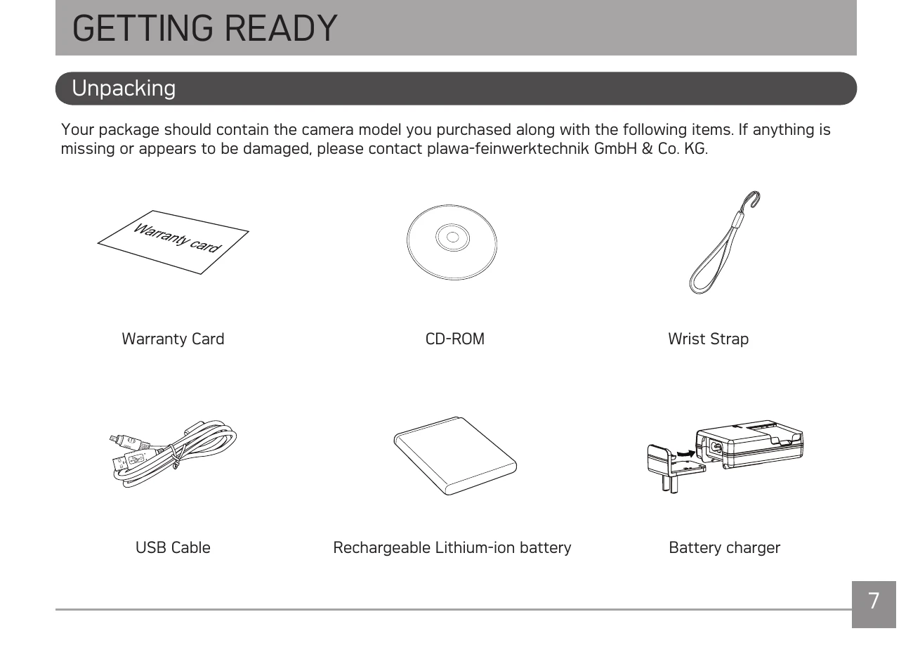 Manual for OPTIMA 3