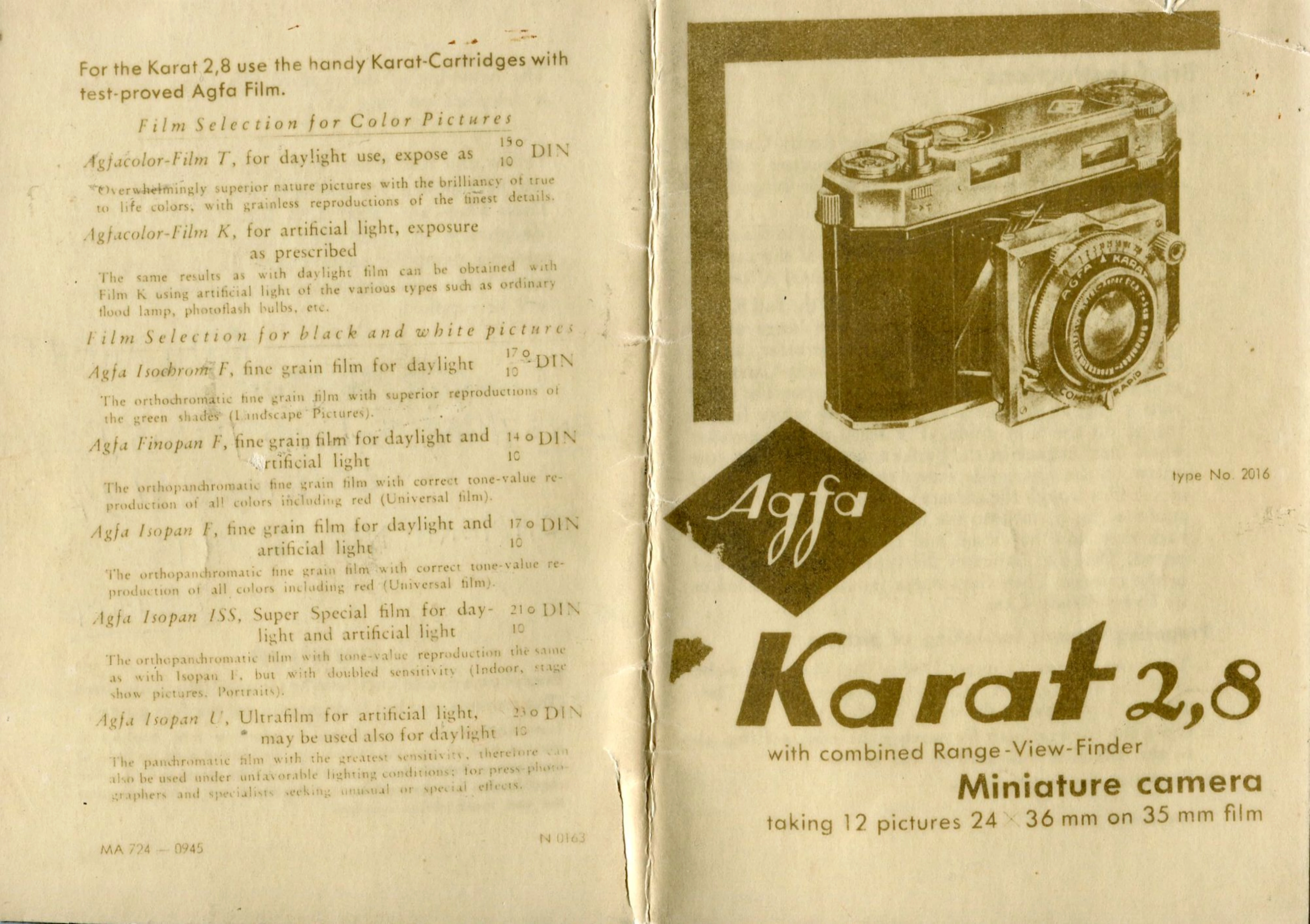 Manual for Karat 2,8