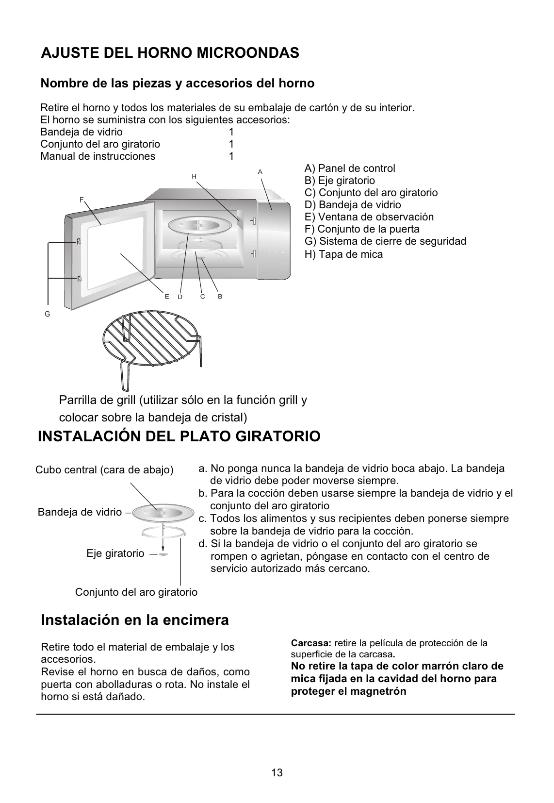 Manual for MWE 225 FI