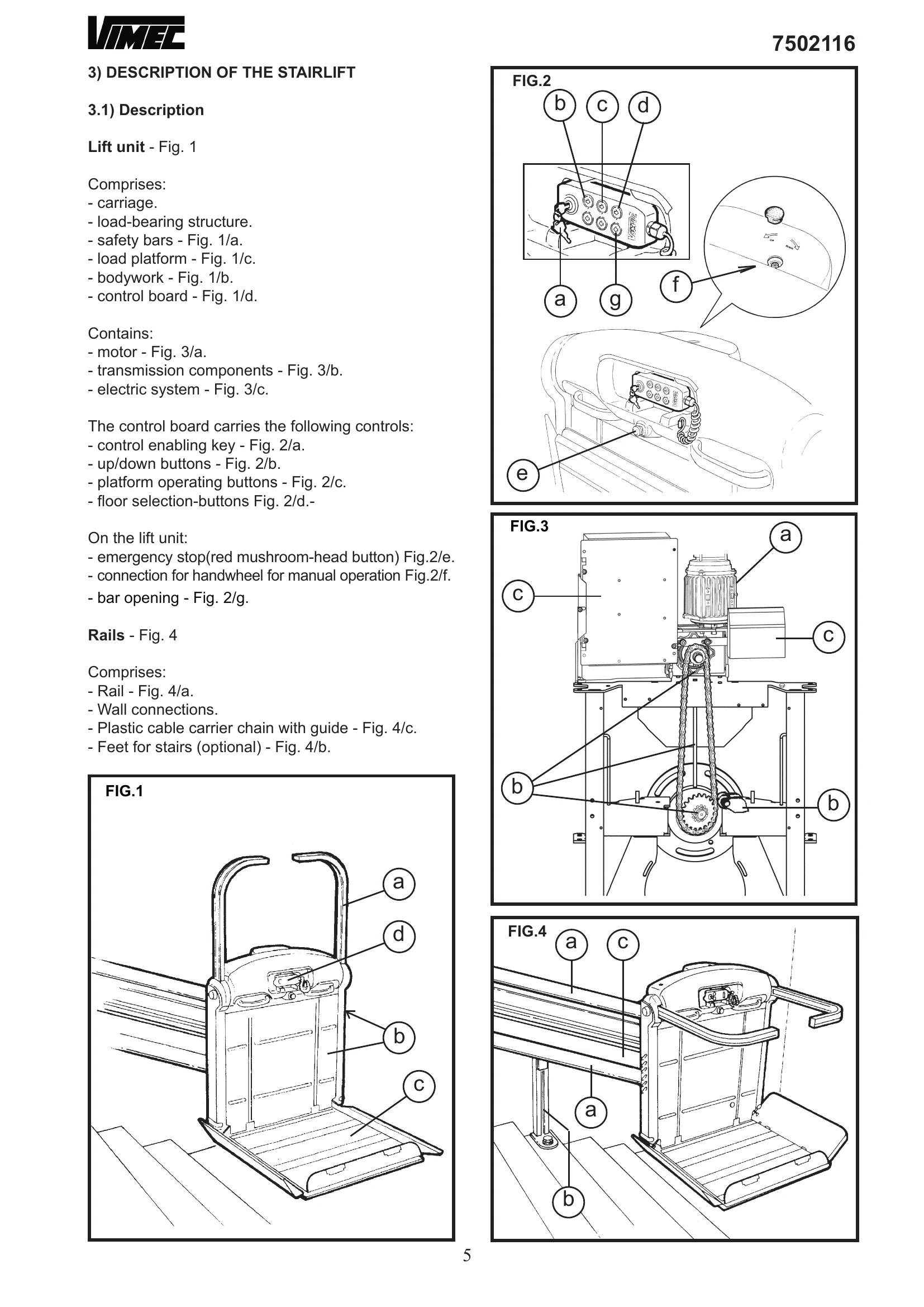 Manual for V 64 - 74