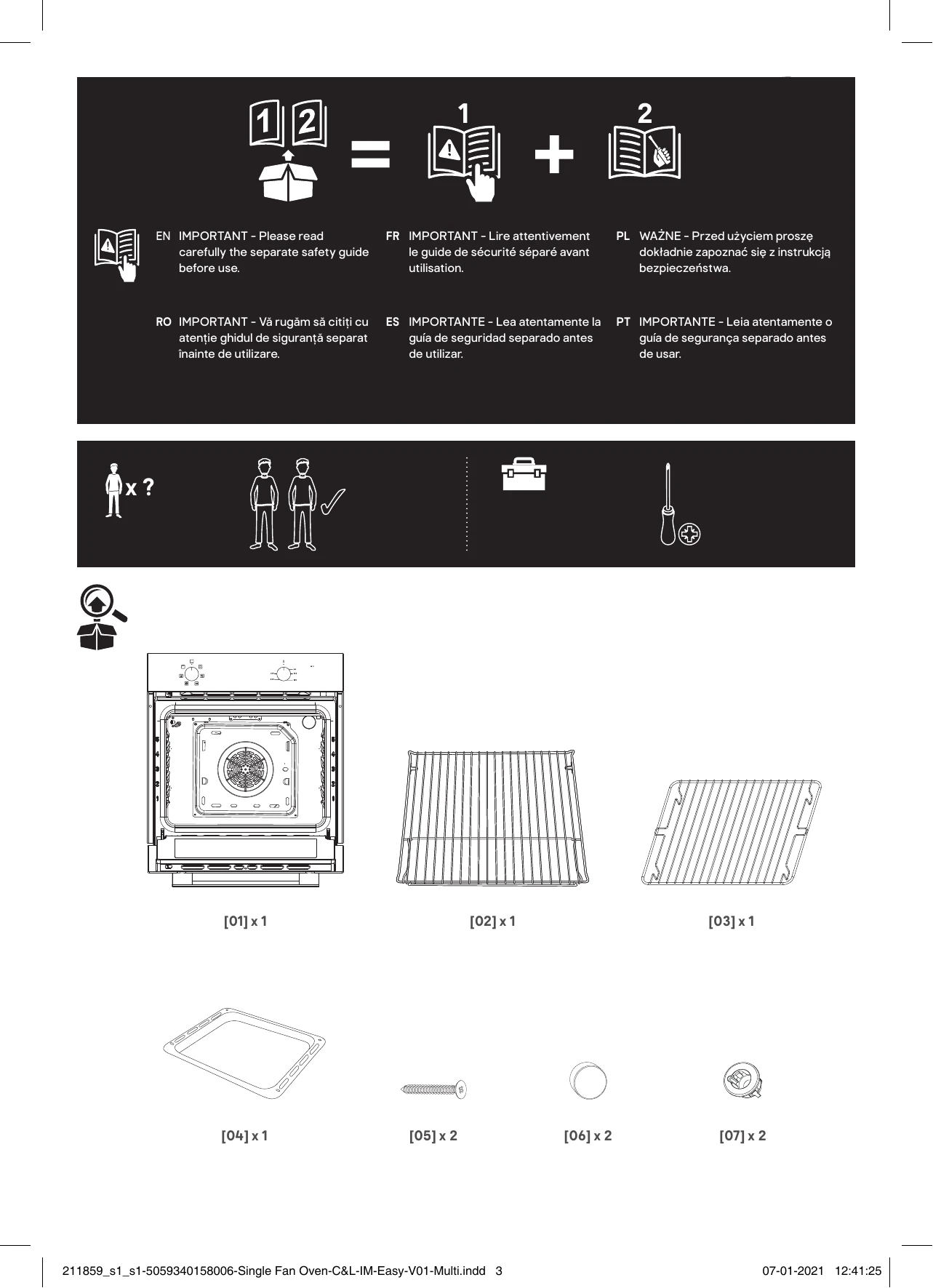 Manual for CLOV65