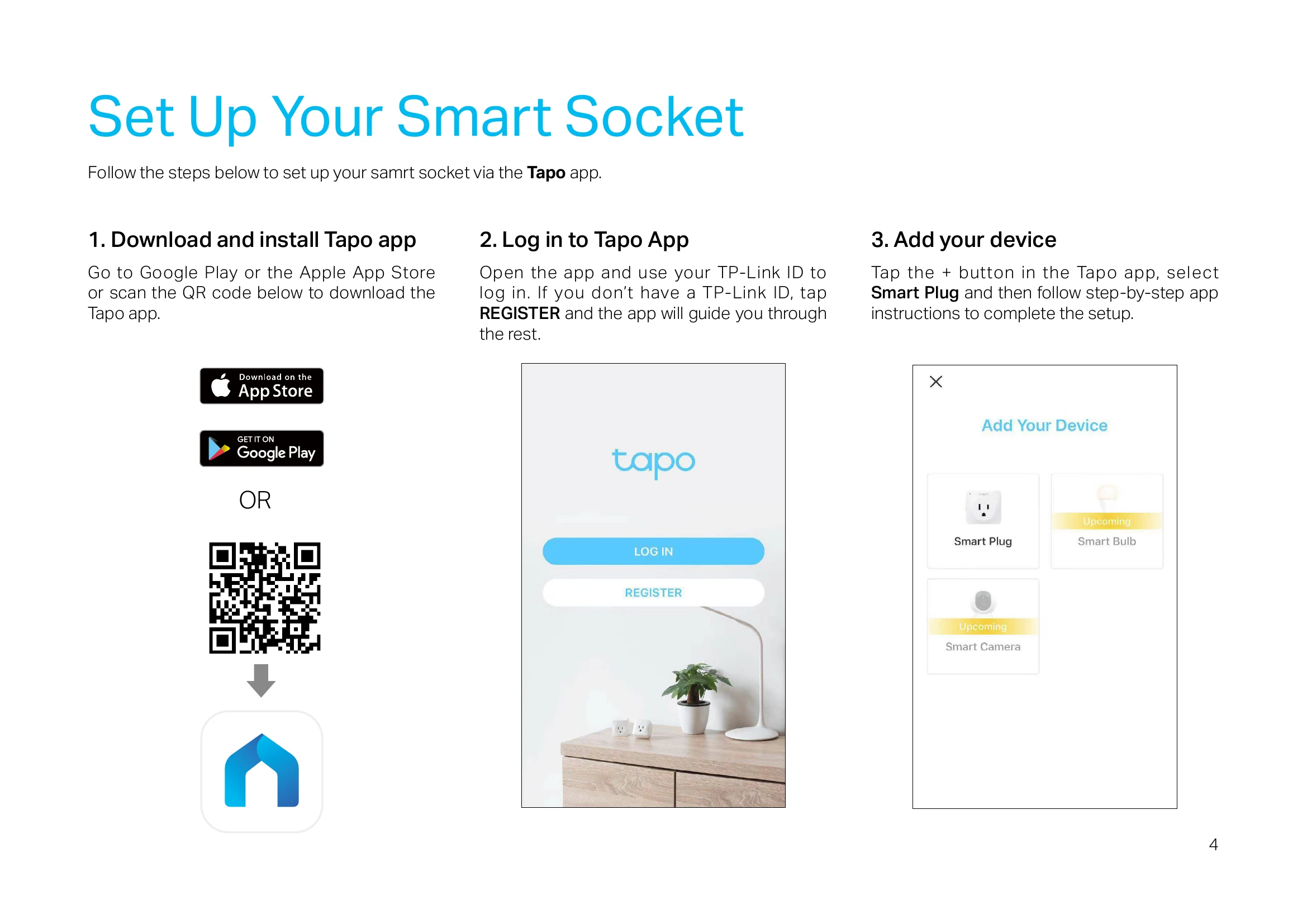 Manual for Tapo P100