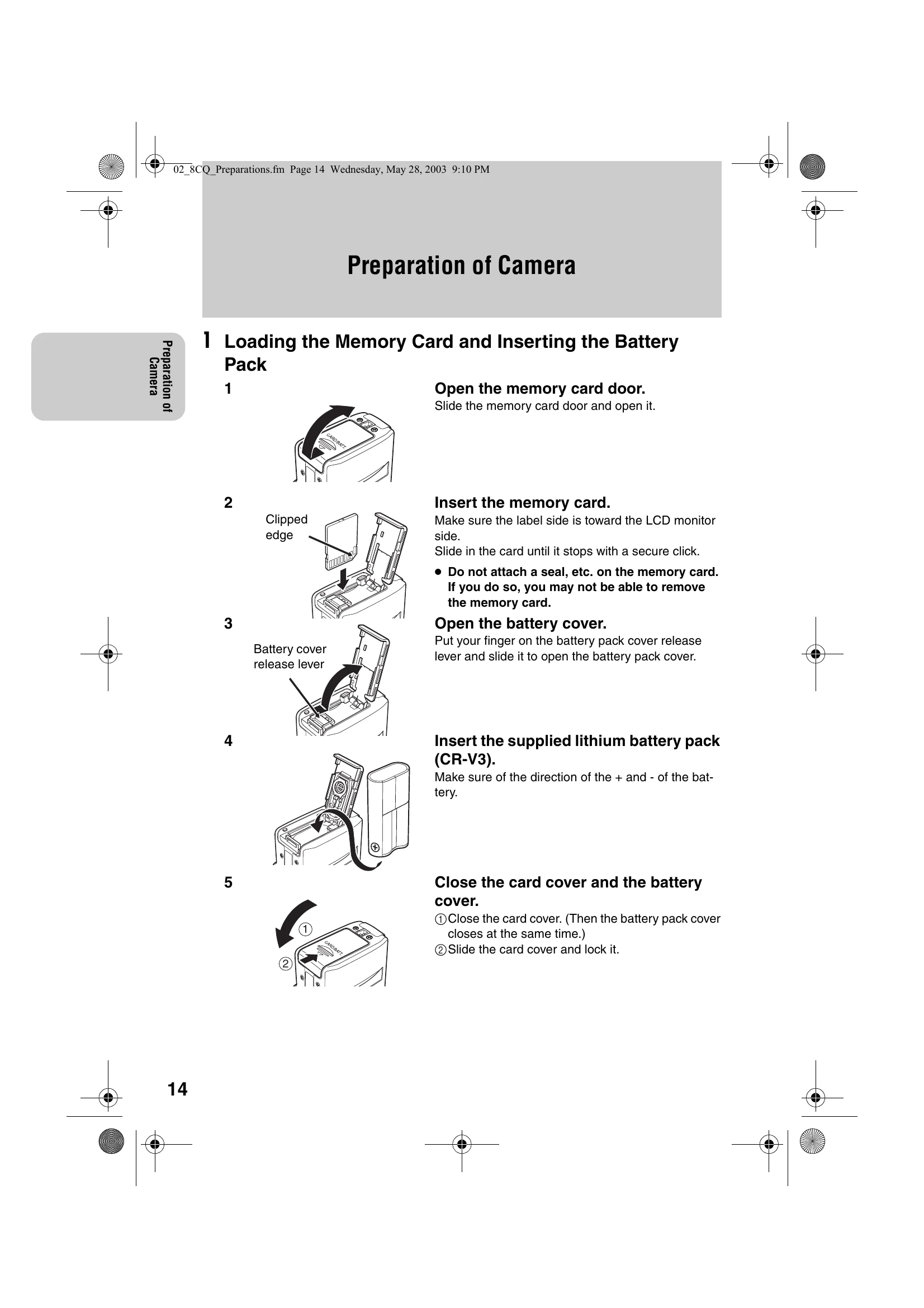 Manual for Finecam L4 / L3