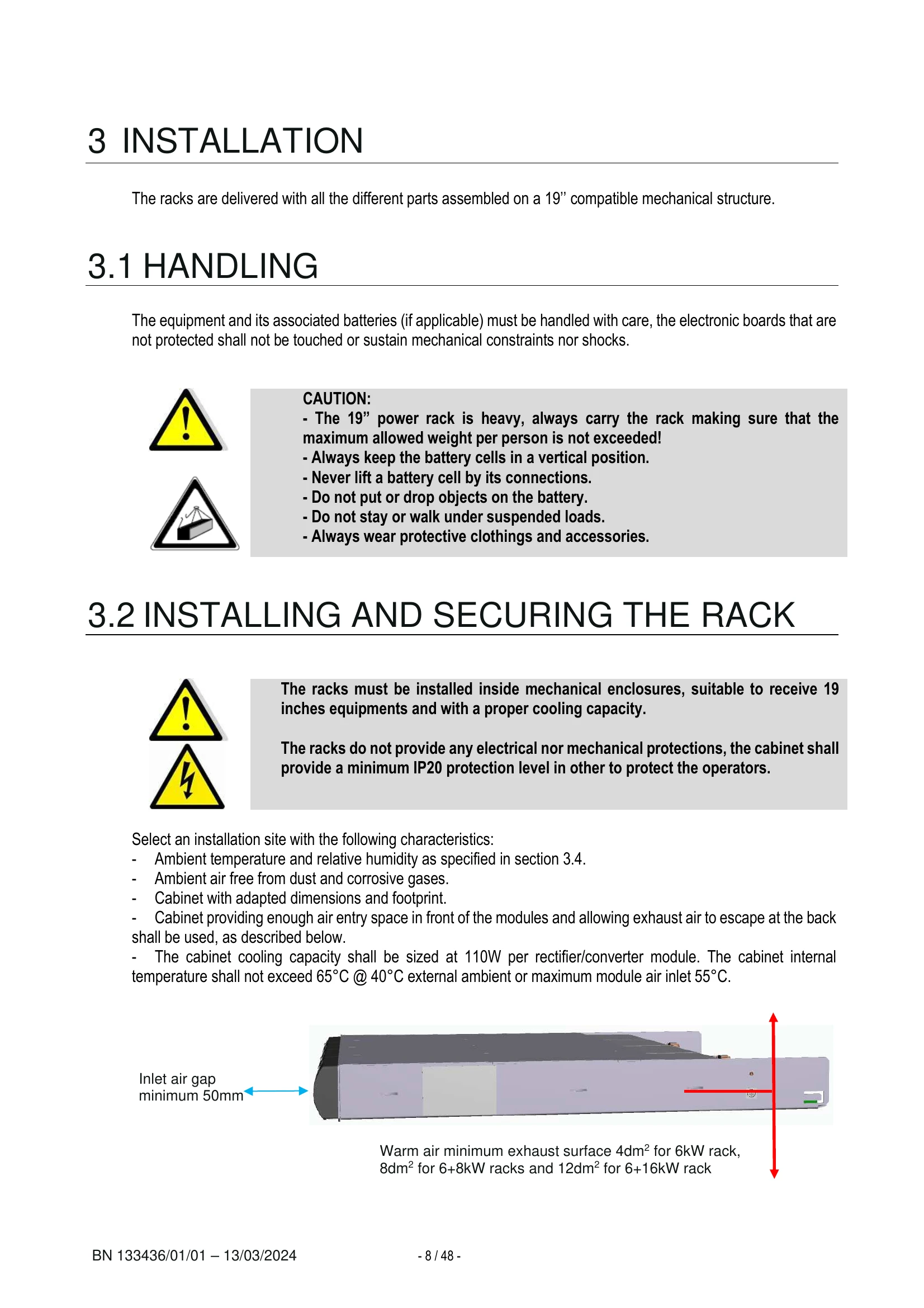 Manual for PROTECT RCS