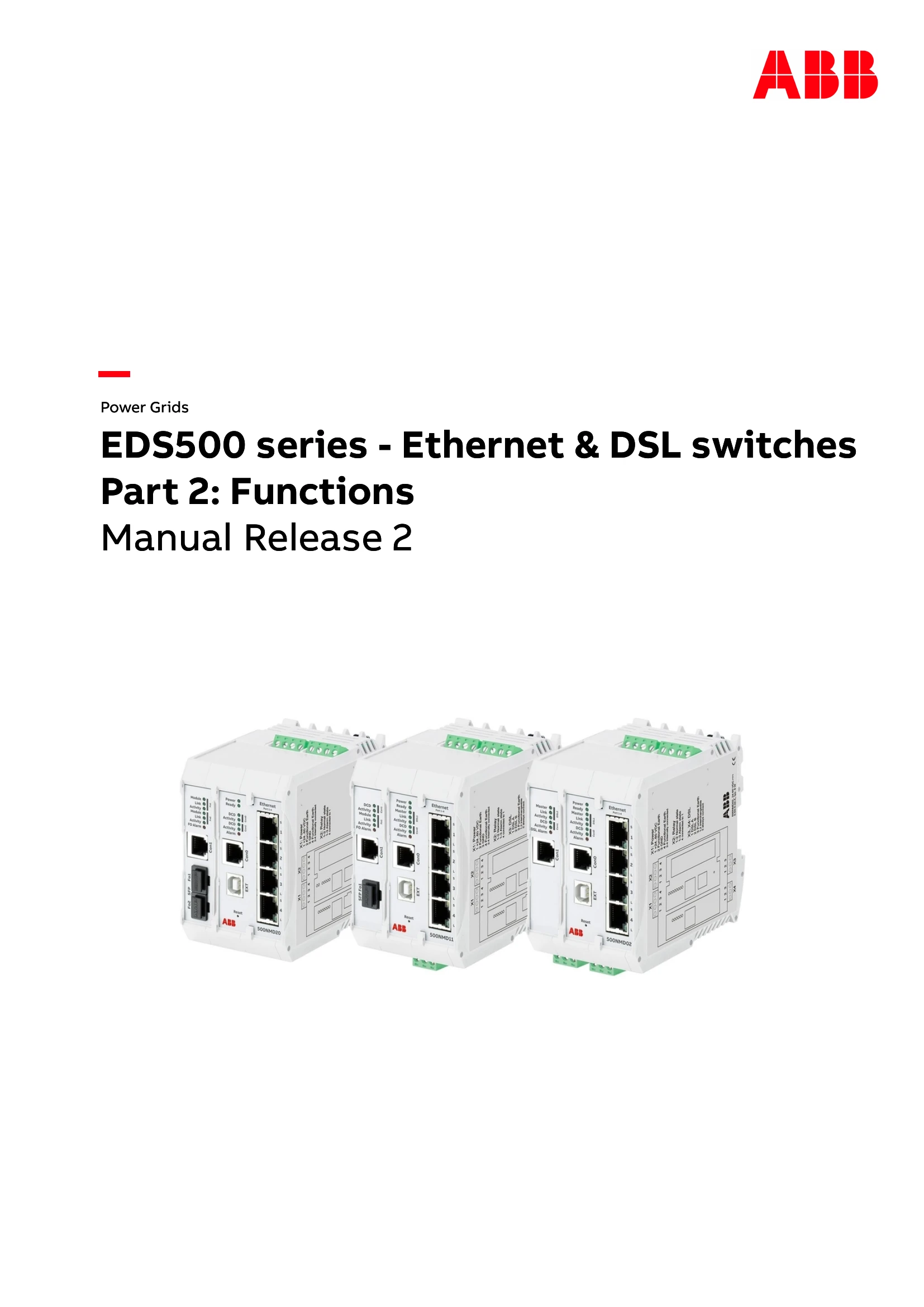 Manual for EDS500