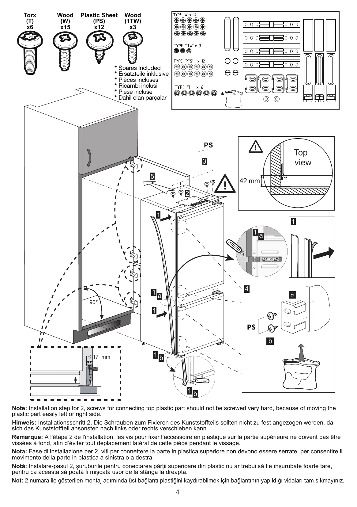 Installation Guide for K54285B / K54275HB