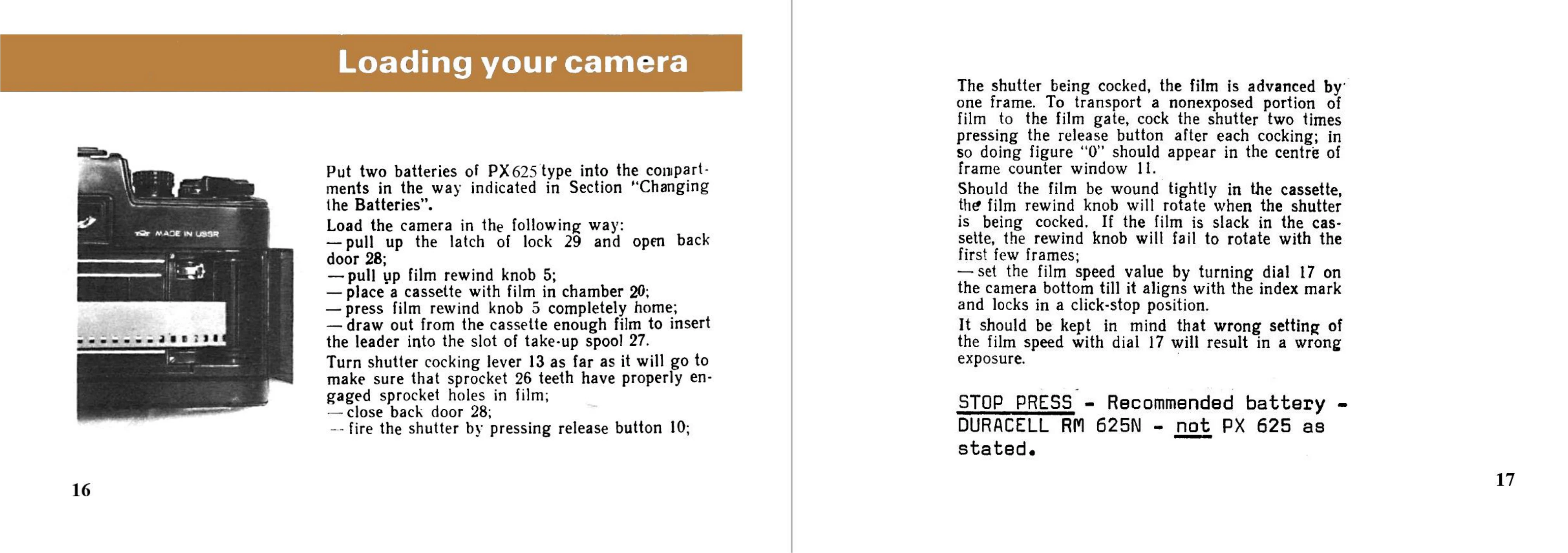 Manual for 19