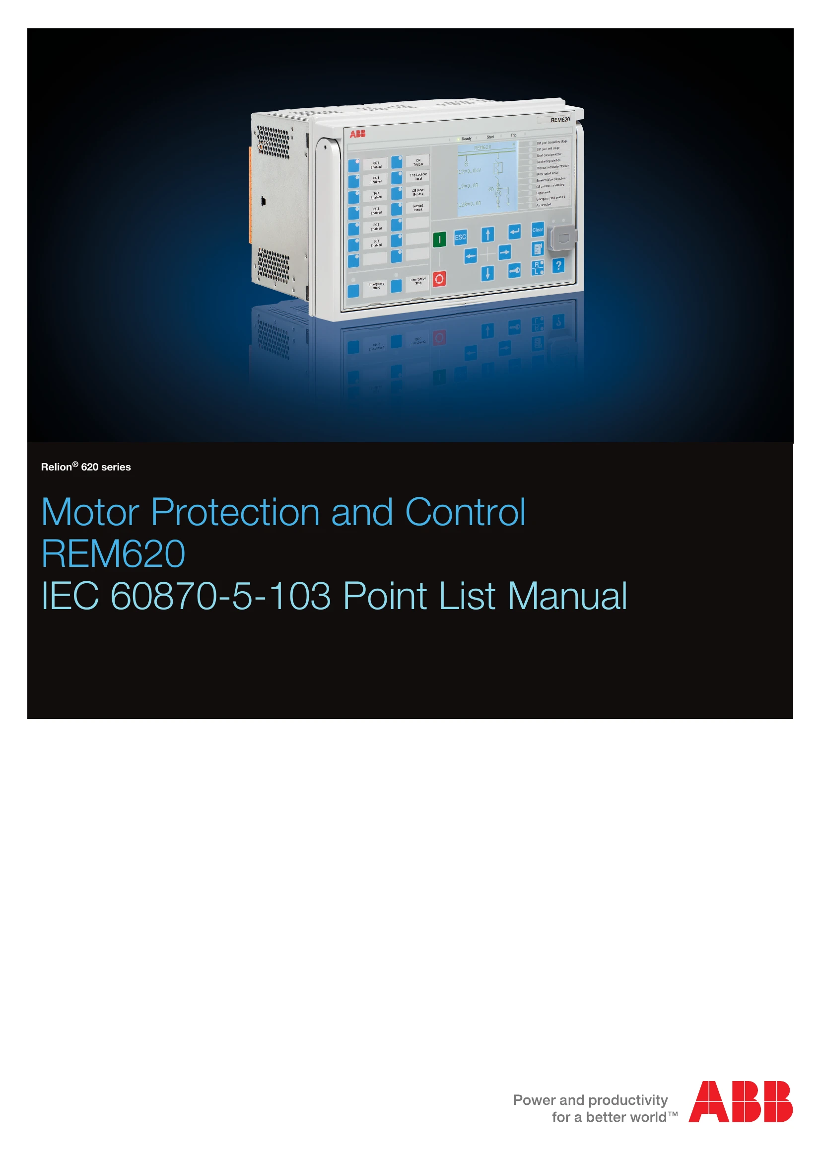 Manual for REM620