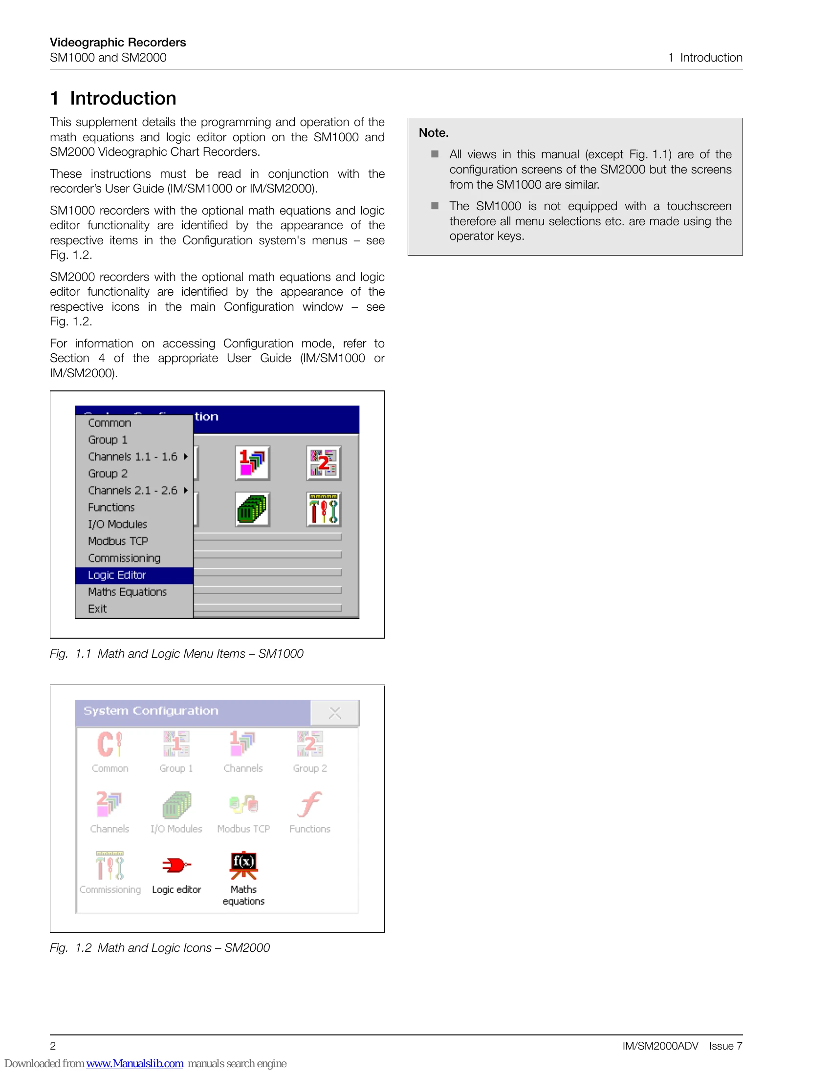 Manual for SM1000