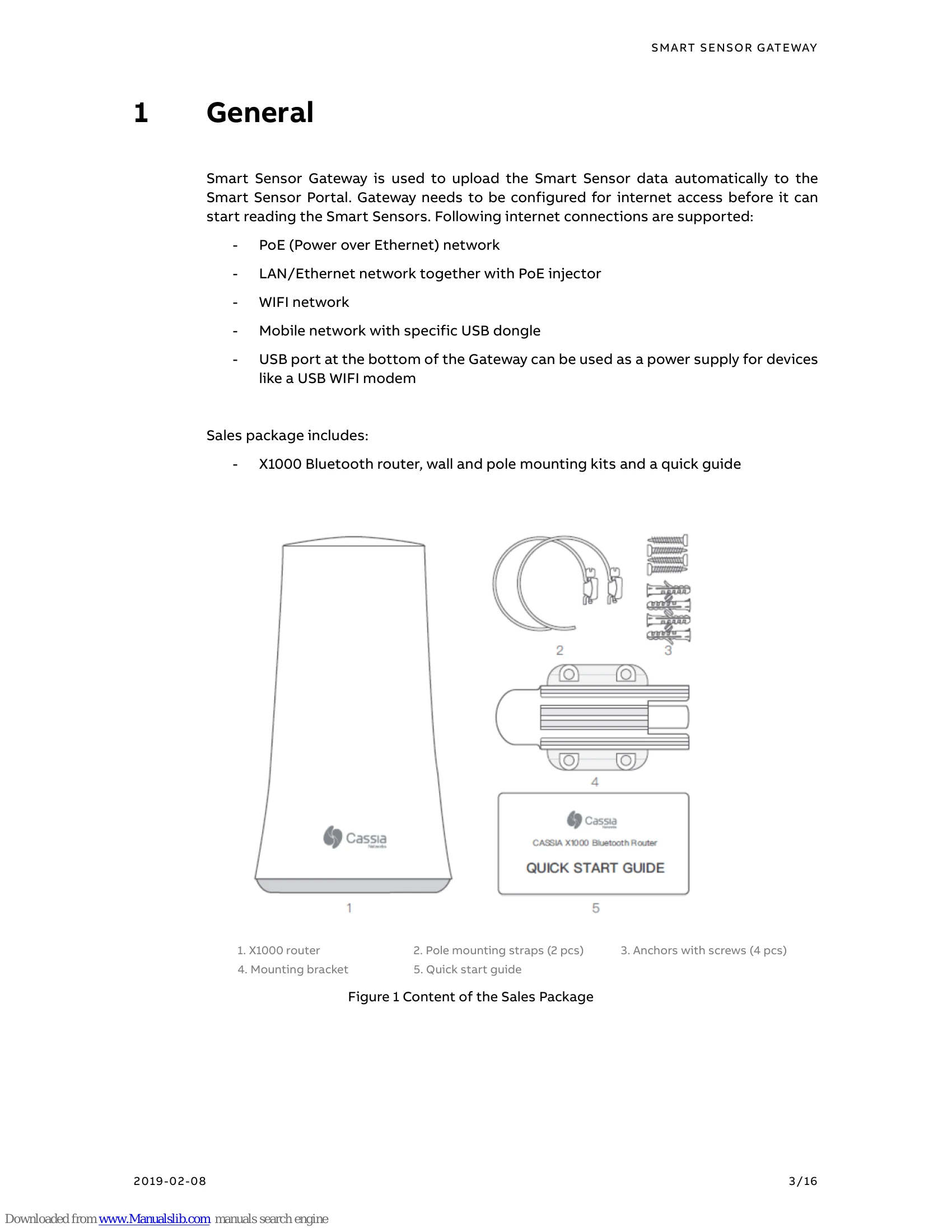 Manual for X1000