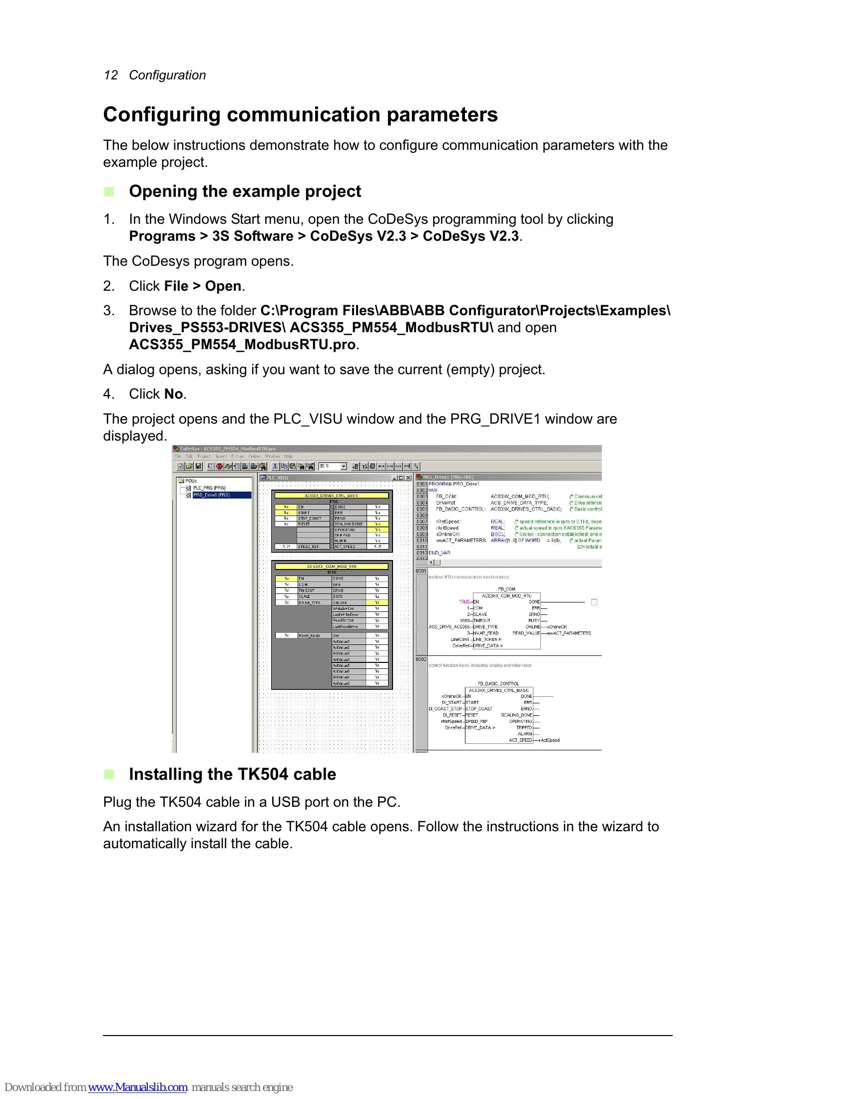 Manual for ACS355