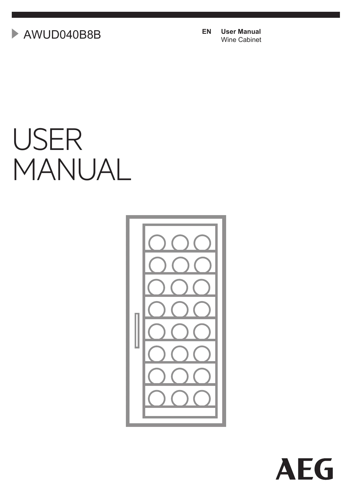 Manual for AWUD040B8B