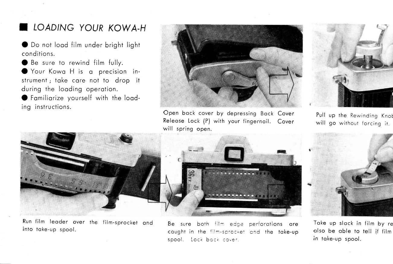 Manual for Kowa-H