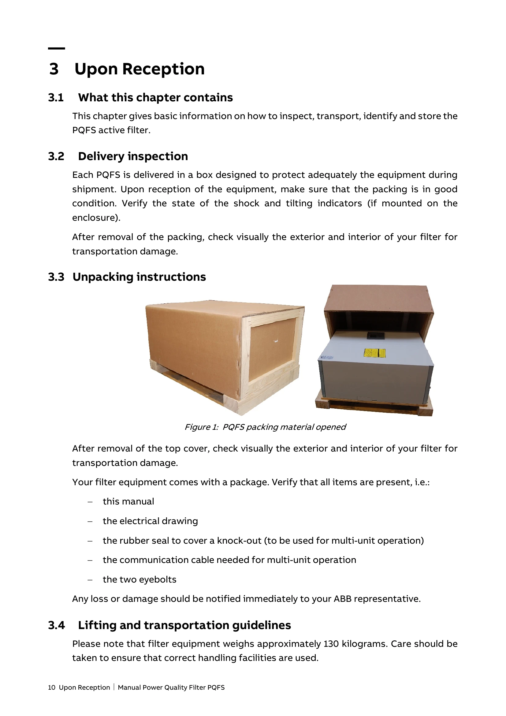 Manual for PQFS