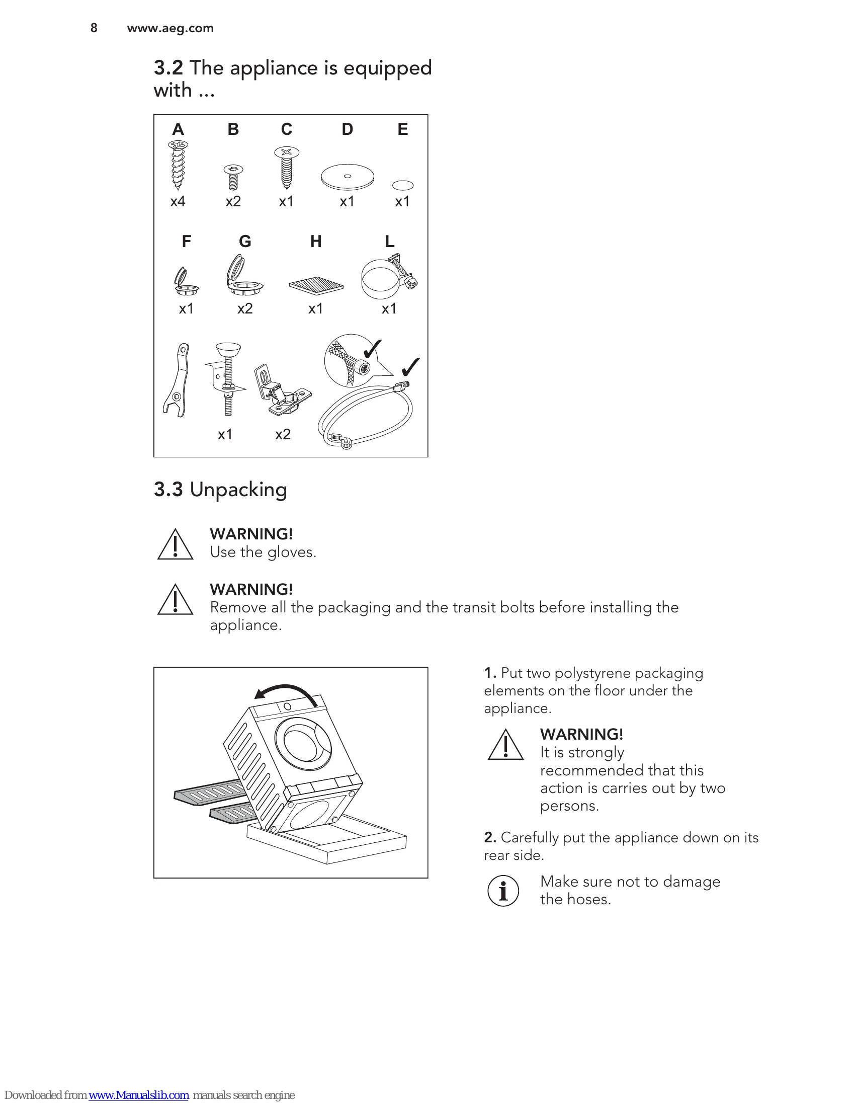 Manual for L7WC8632BI